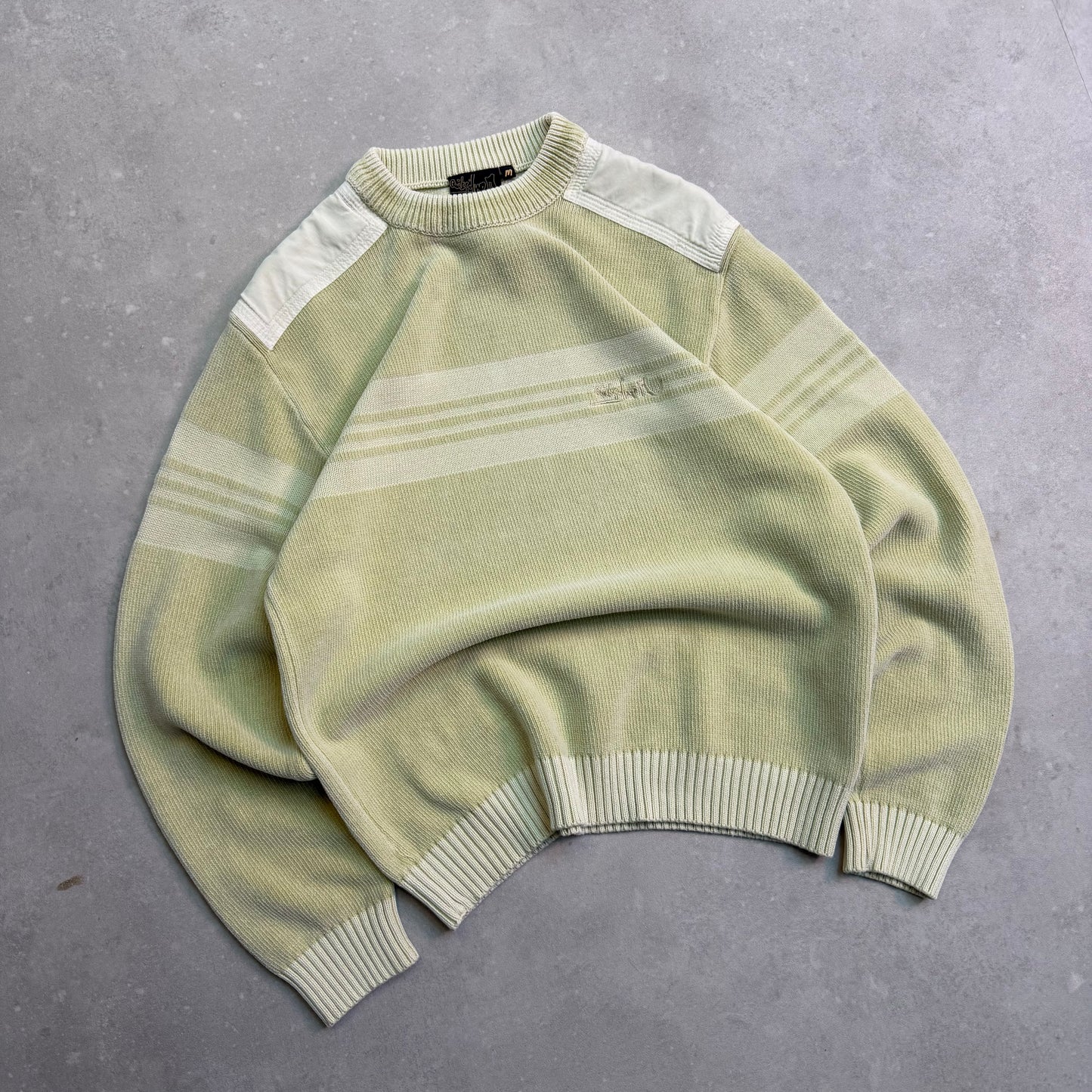 00’s Quiksilver Corduroy Knit Jumper (M)