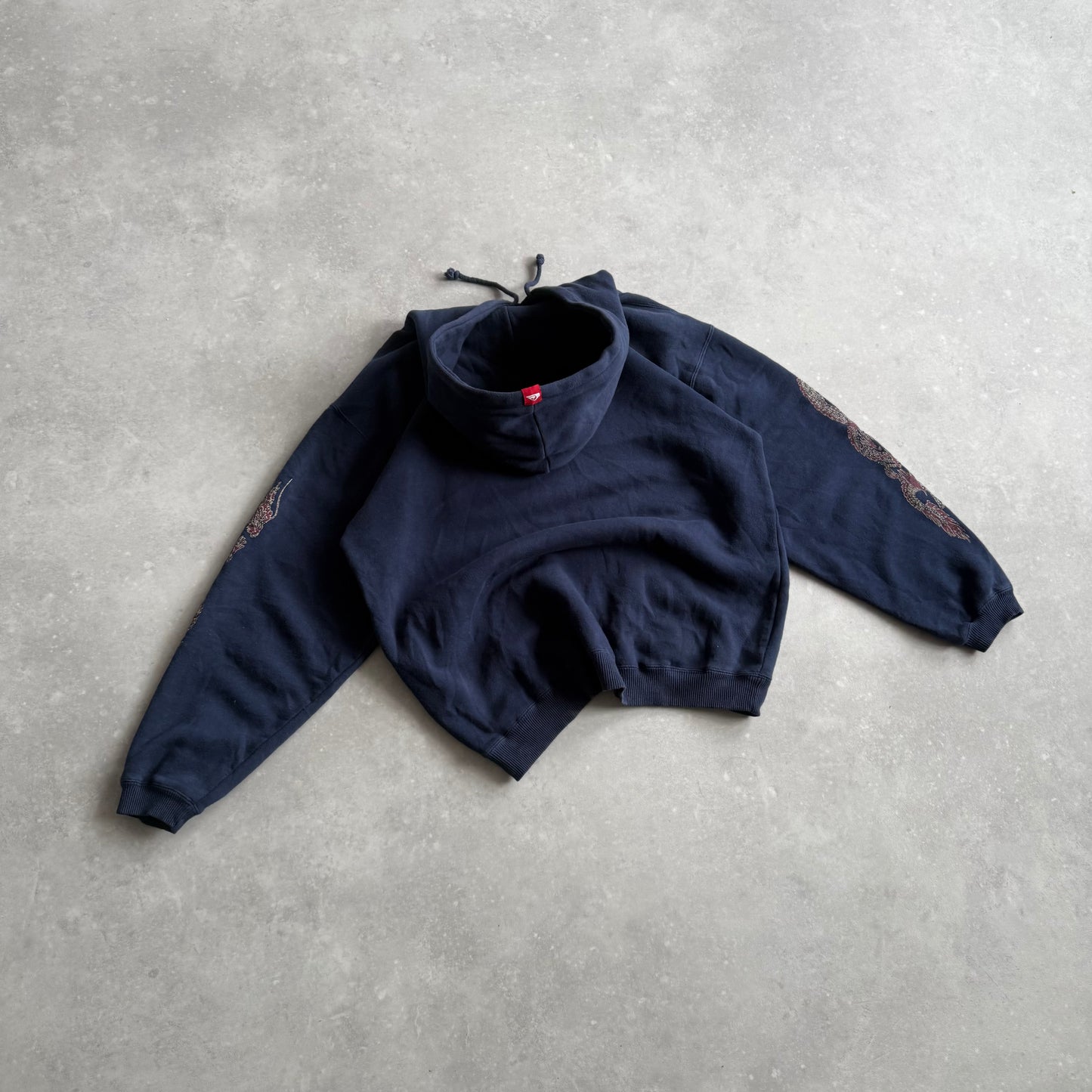 Vintage Quiksilver Dragon Hoodie (XL)