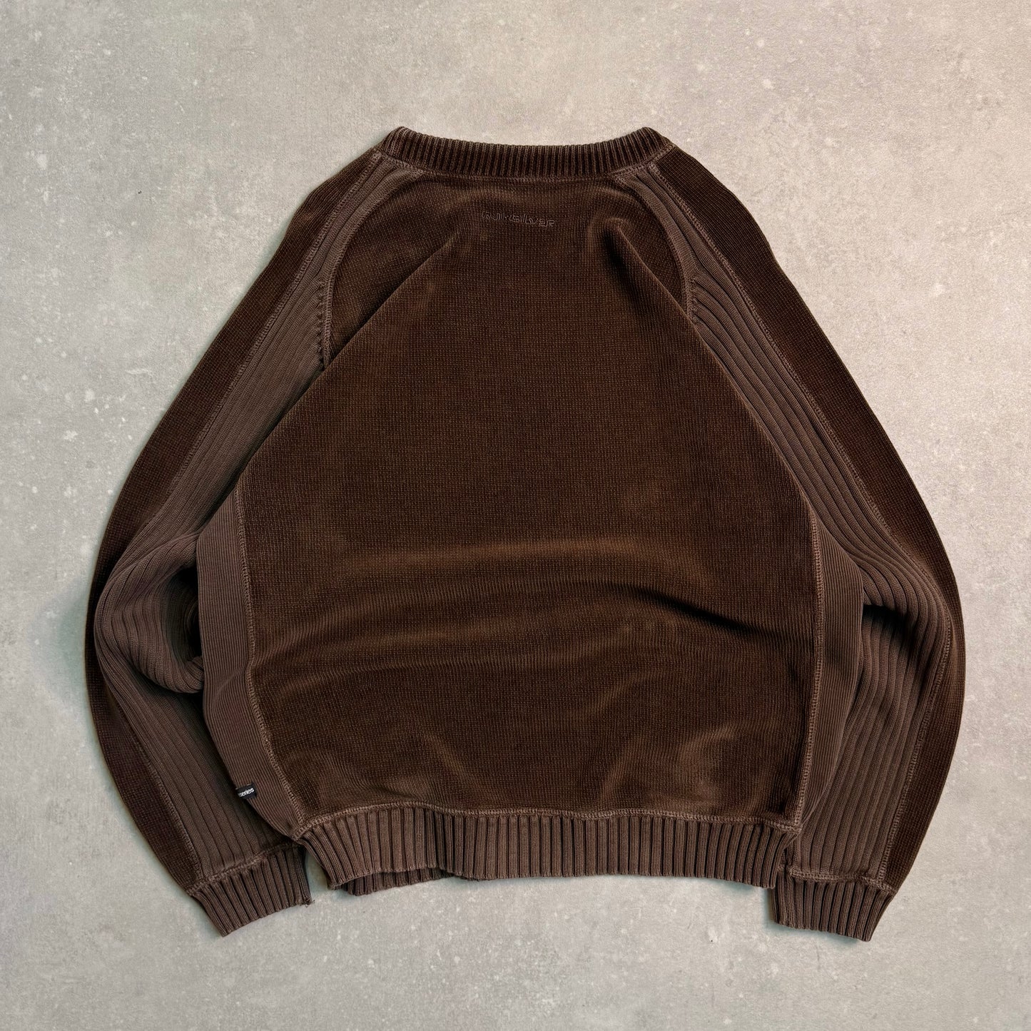 00’s Quiksilver Corduroy Knit Jumper (L)