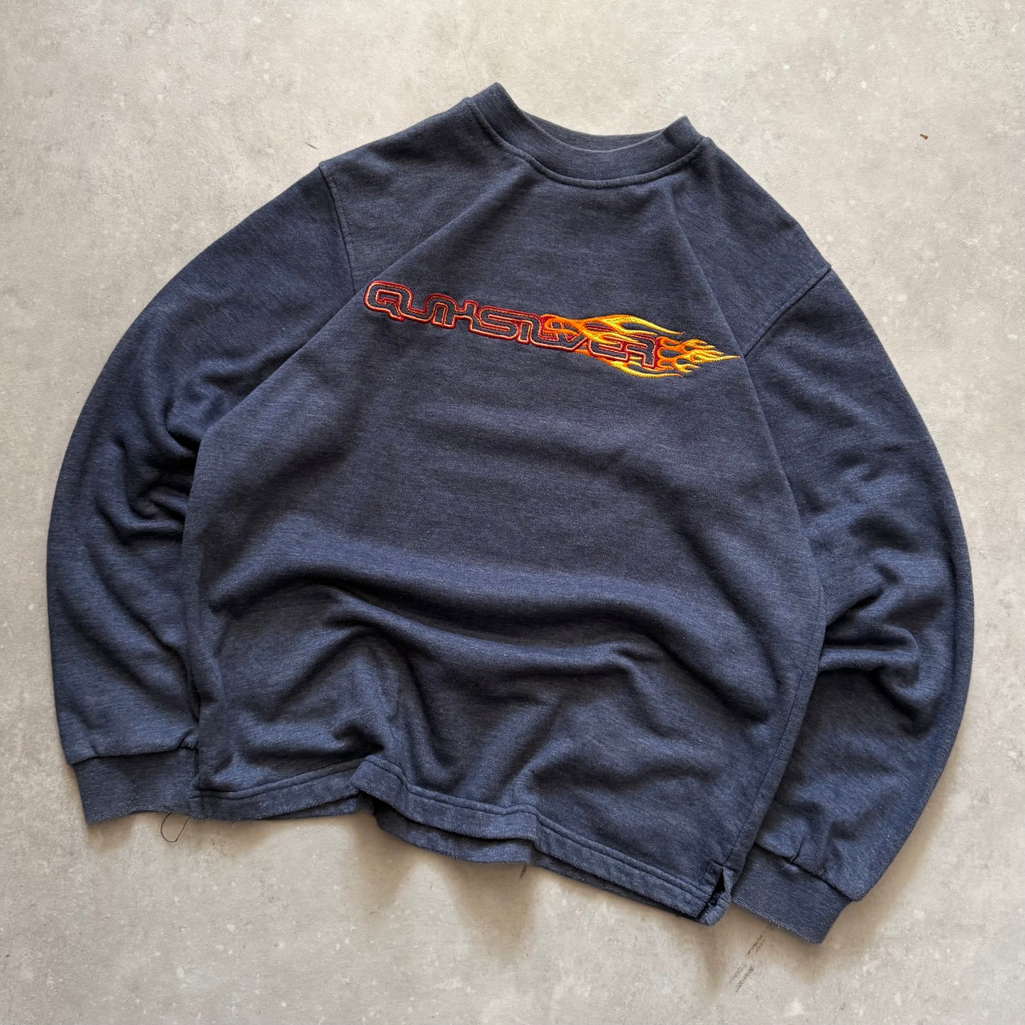 00’s Quiksilver Flame Sweatshirt (S)