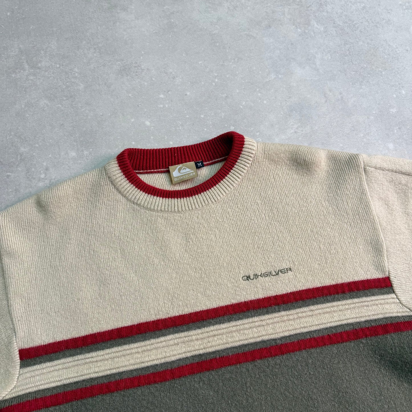 00’s Quiksilver Knit Jumper (M)