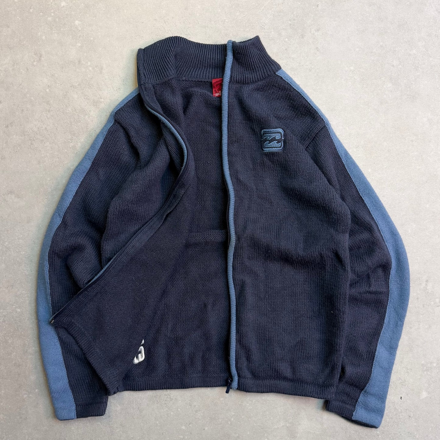 00’s Billabong Full Zip Knit Jumper (S)