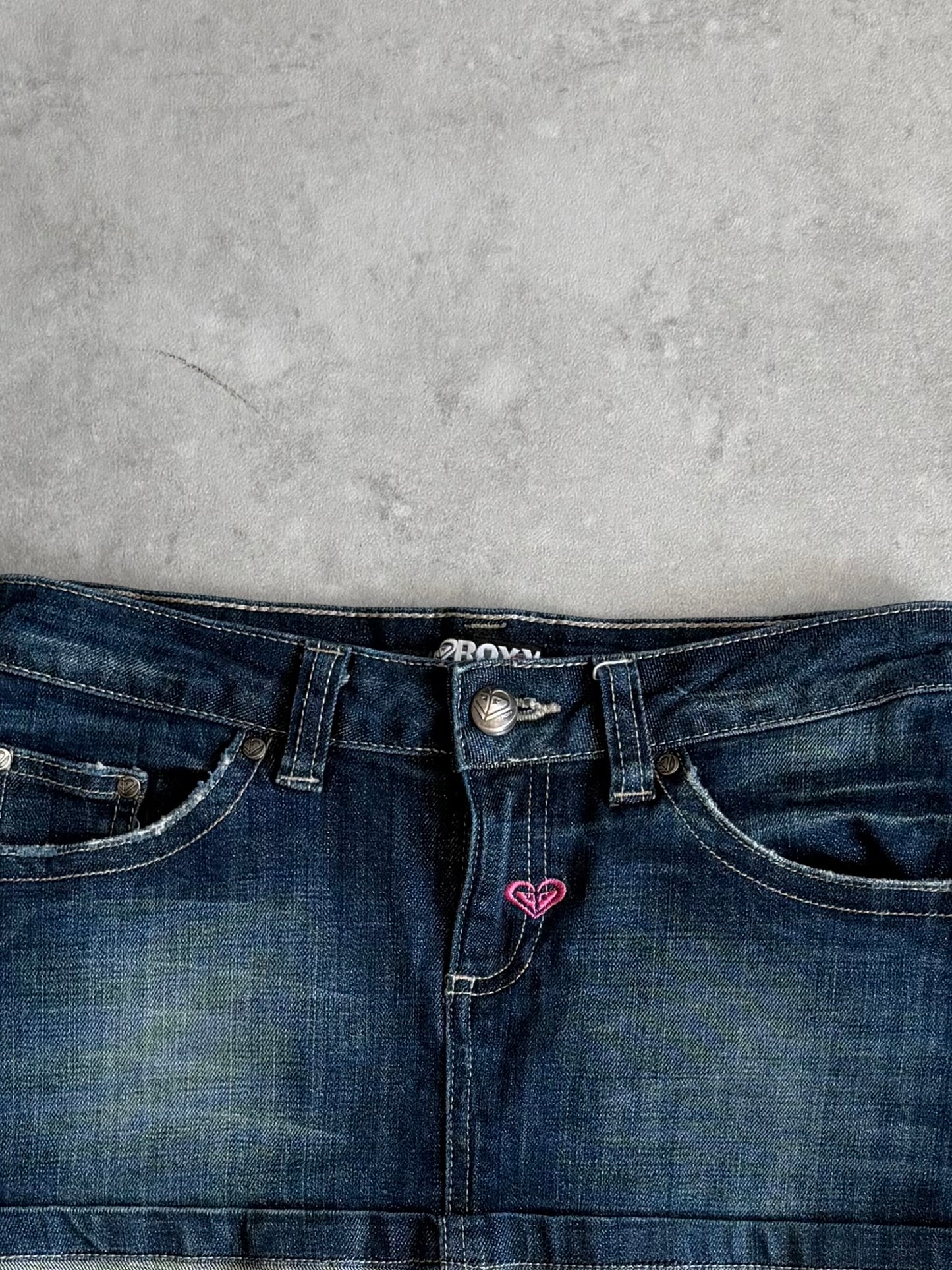 Vintage Roxy Women’s Denim Skirt (26)