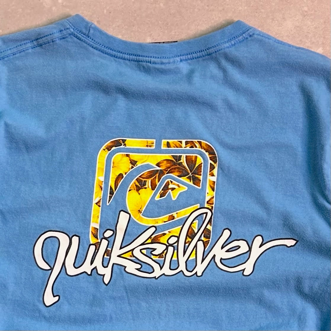 00’s Quiksilver Floral T-shirt (S)