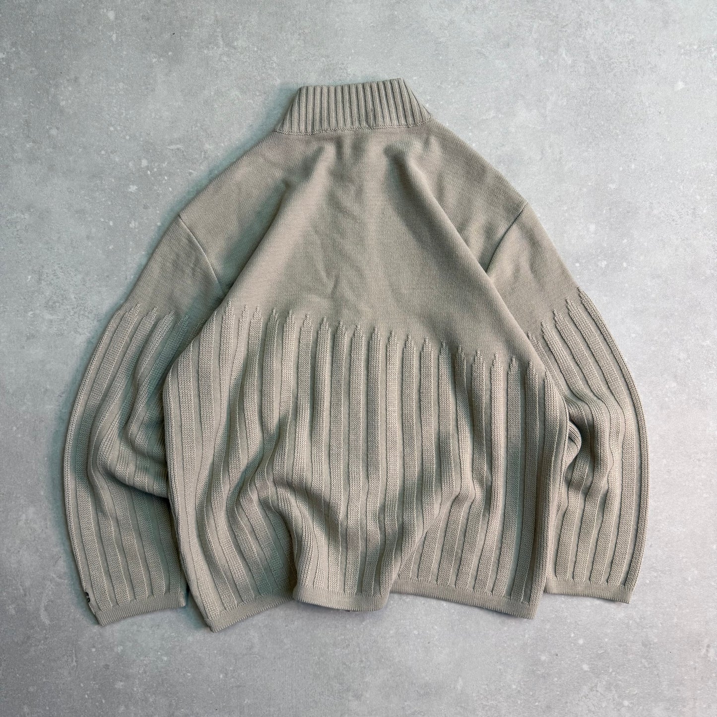 00’s Billabong Zip Through Knit Jumper (L)