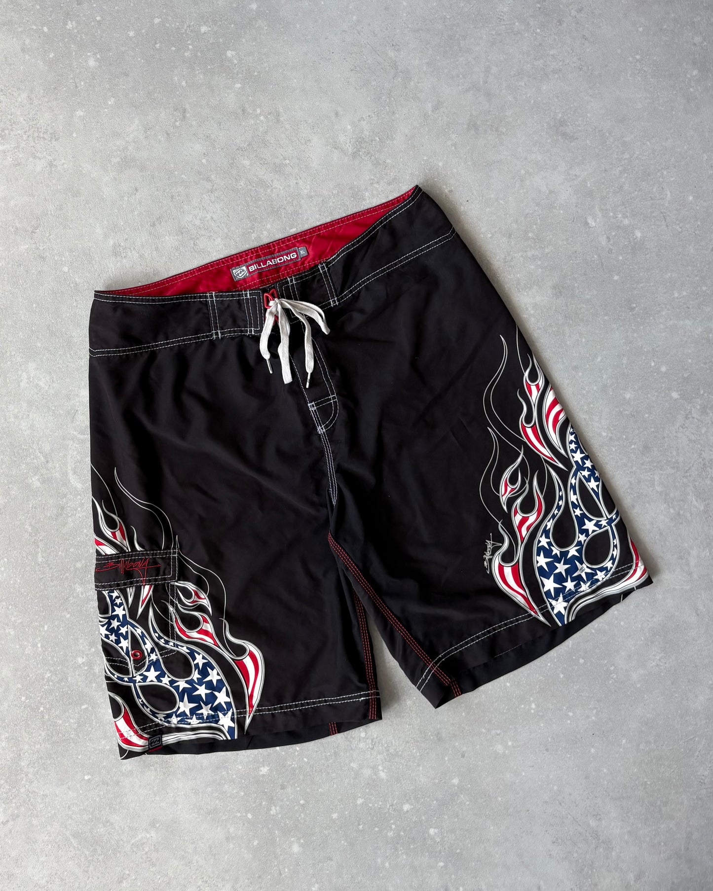 Vintage Billabong Flame Boardshorts (36)