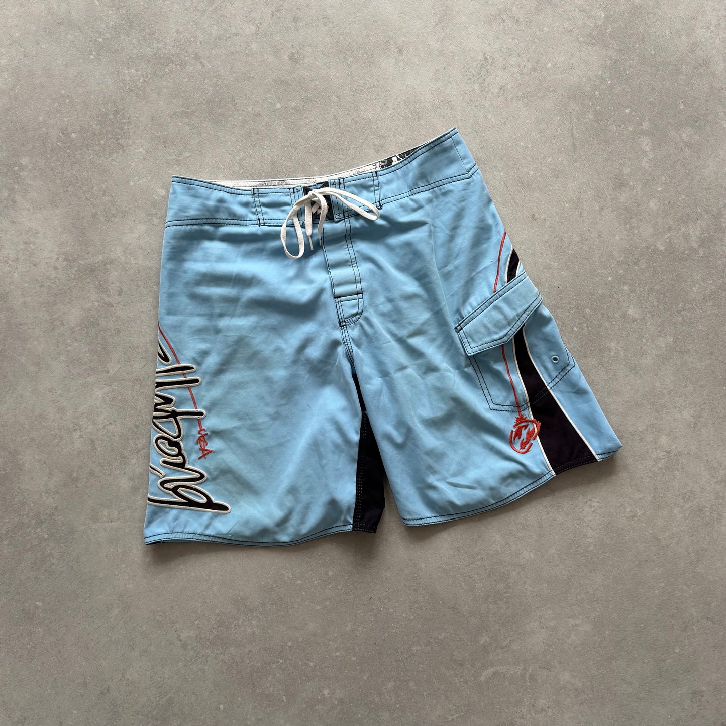 Vintage Billabong Mark Occhilupo Boardshorts (32)
