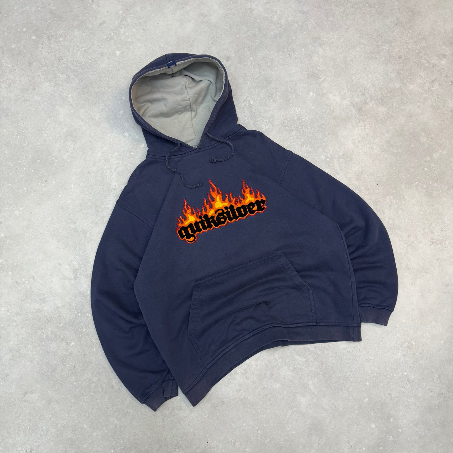 00’s Quiksilver Flame Hoodie