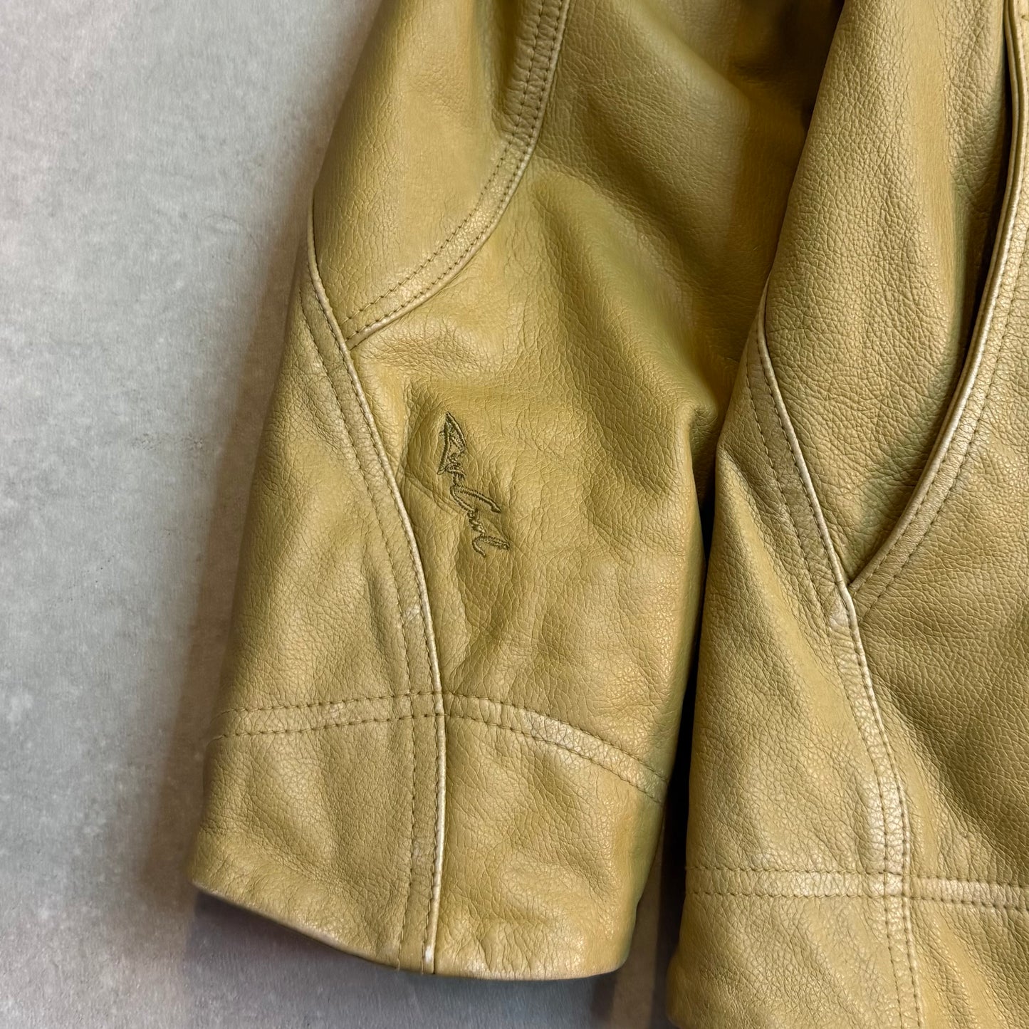 00’s Rip Curl Leather Jacket (M)