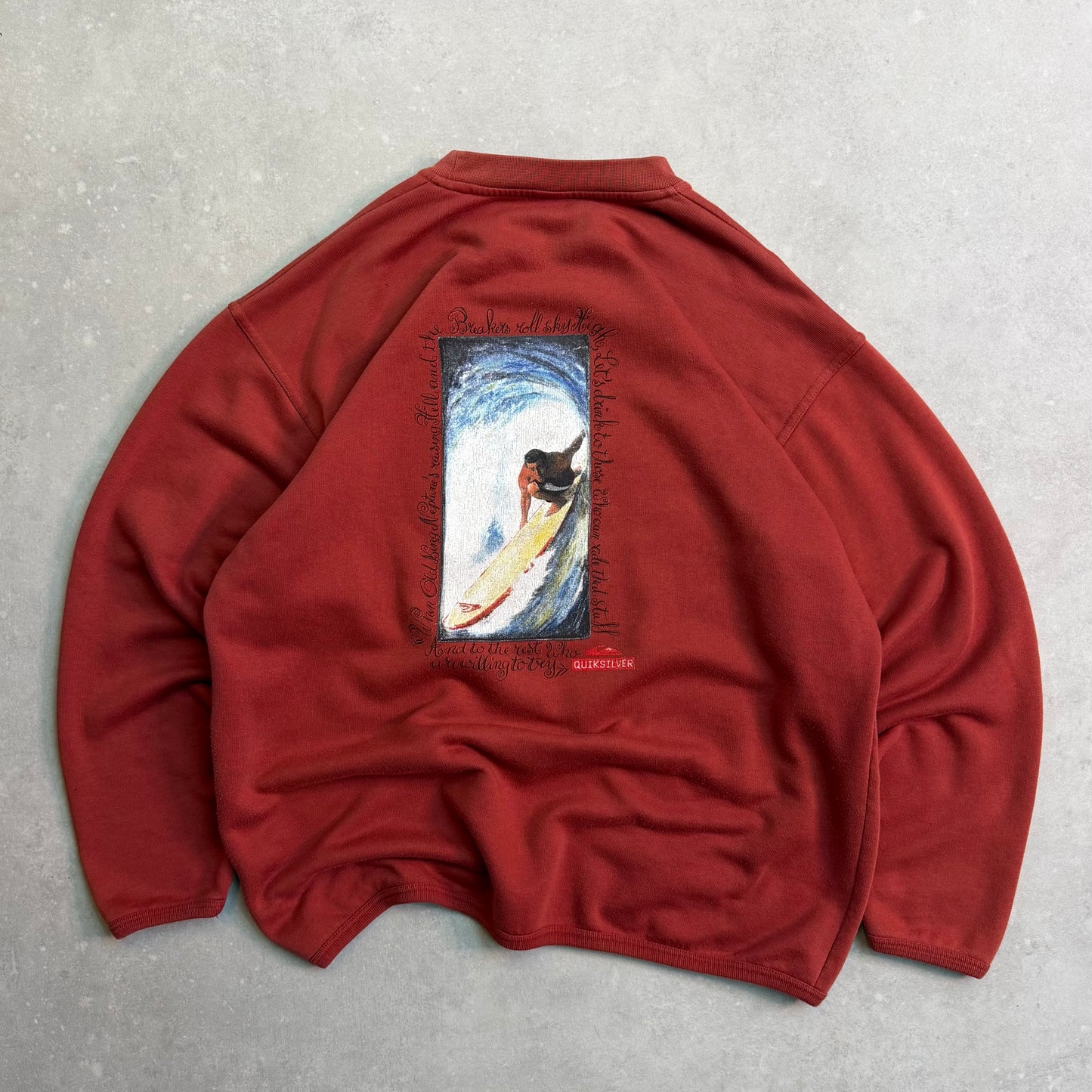 00’s Quiksilver IRL Sweatshirt (XL)