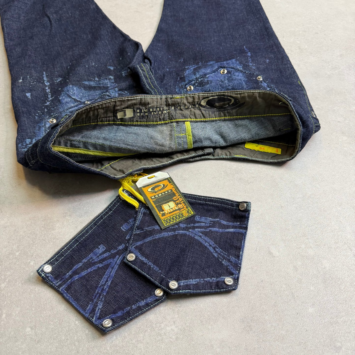 Deadstock 00’s Oakley Industrial Denim Jeans (30)