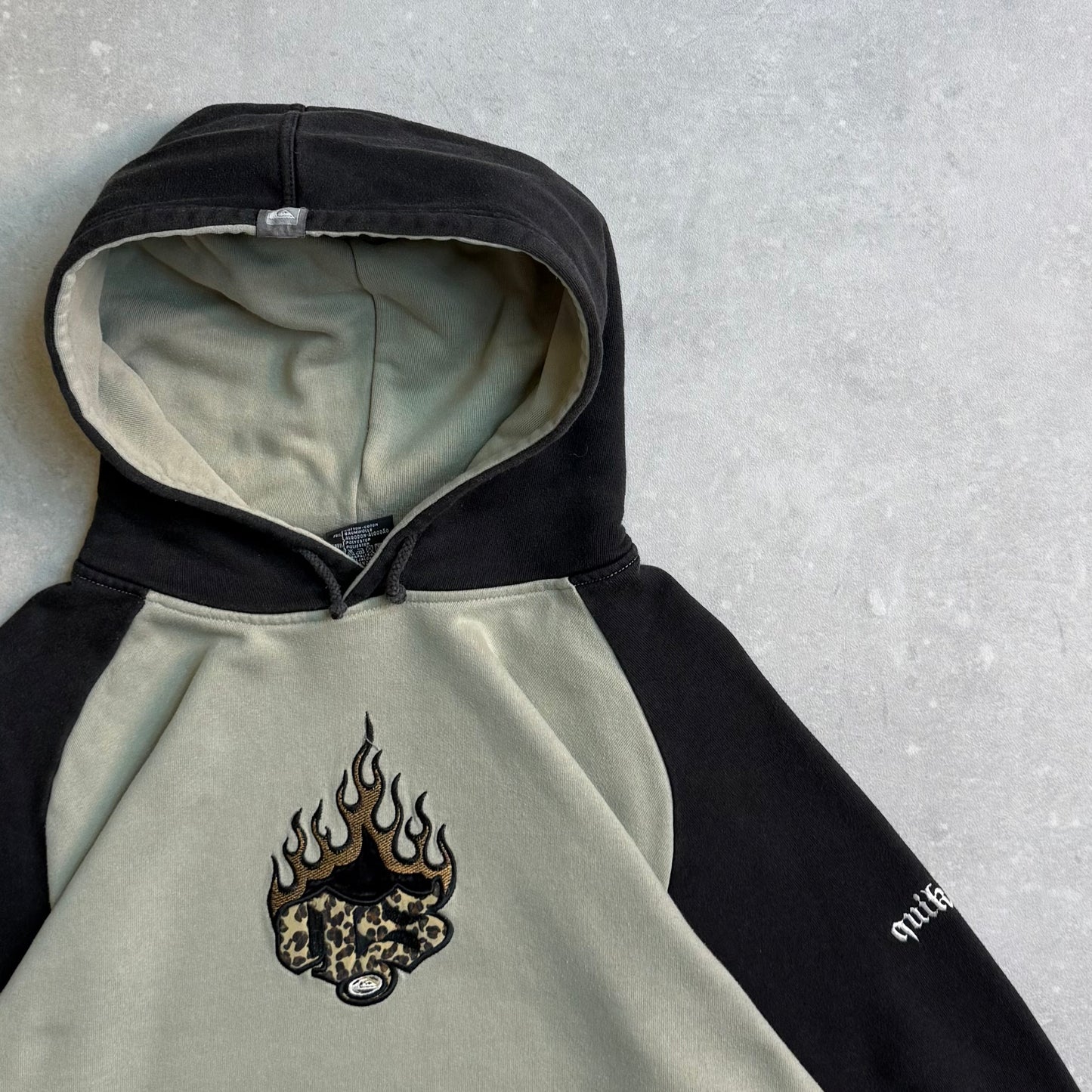 00’s Quiksilver Flame Hoodie