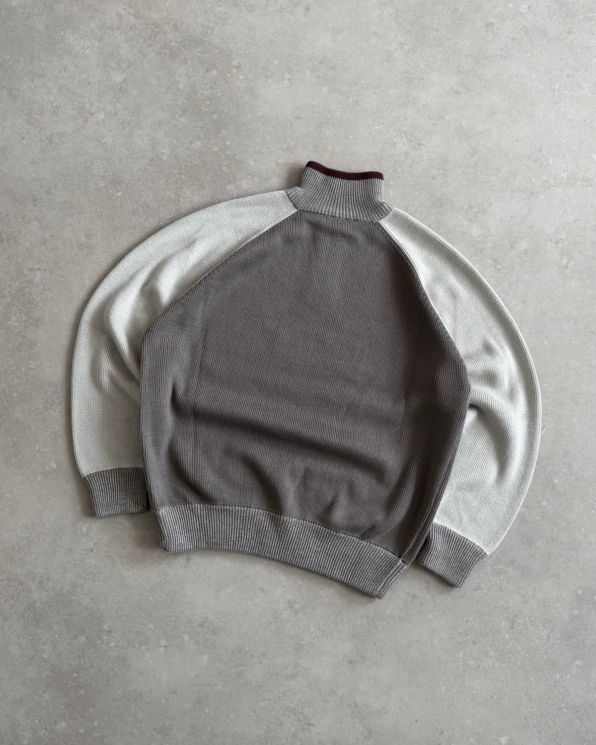 Vintage Quiksilver 1/4 Zip Knit Jumper (M)