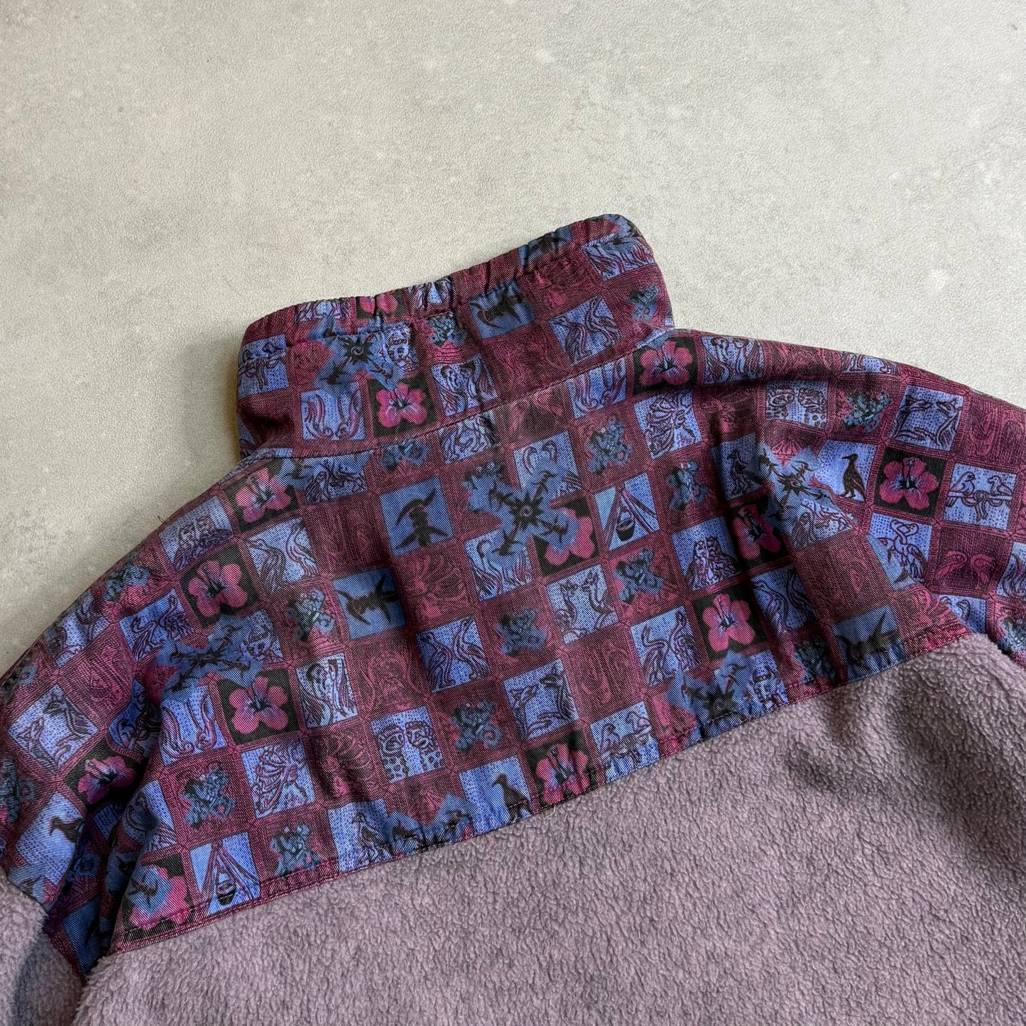 90's Quiksilver 1/4 Zip Fleece (L)