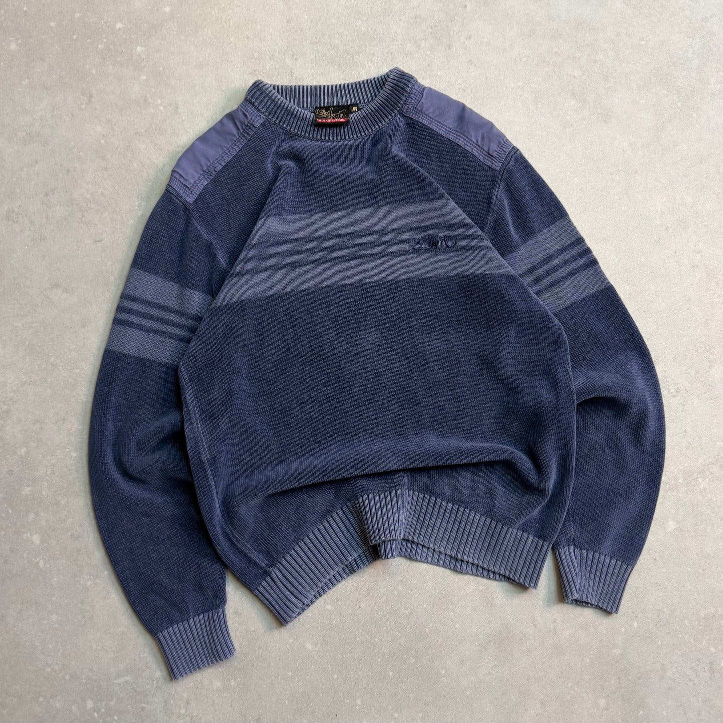 00’s Quiksilver Corduroy Knit Jumper (M)