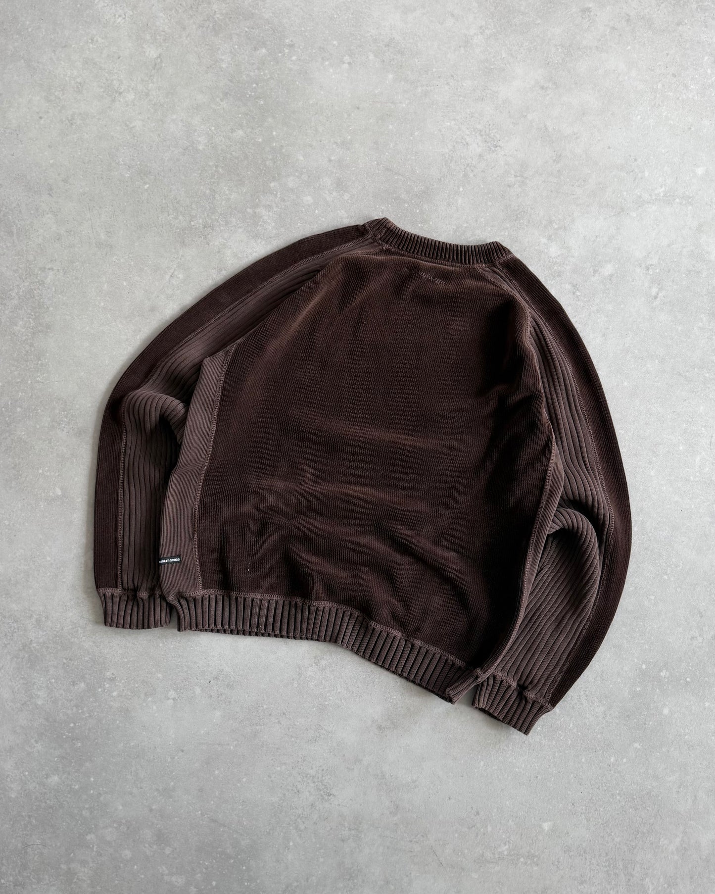 Vintage Quiksilver Corduroy Knit Jumper (XL)