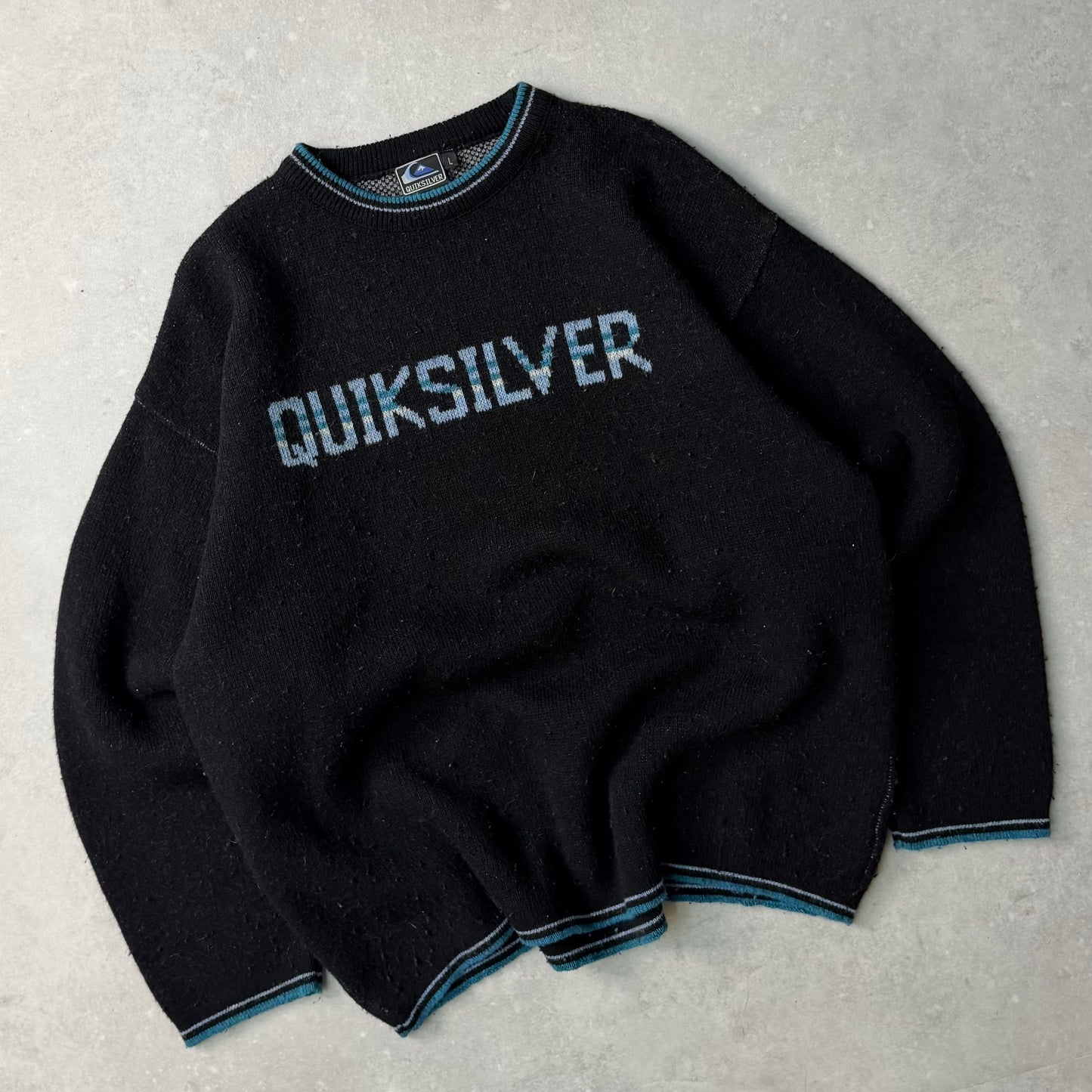 90's Quiksilver Knit Jumper (L)