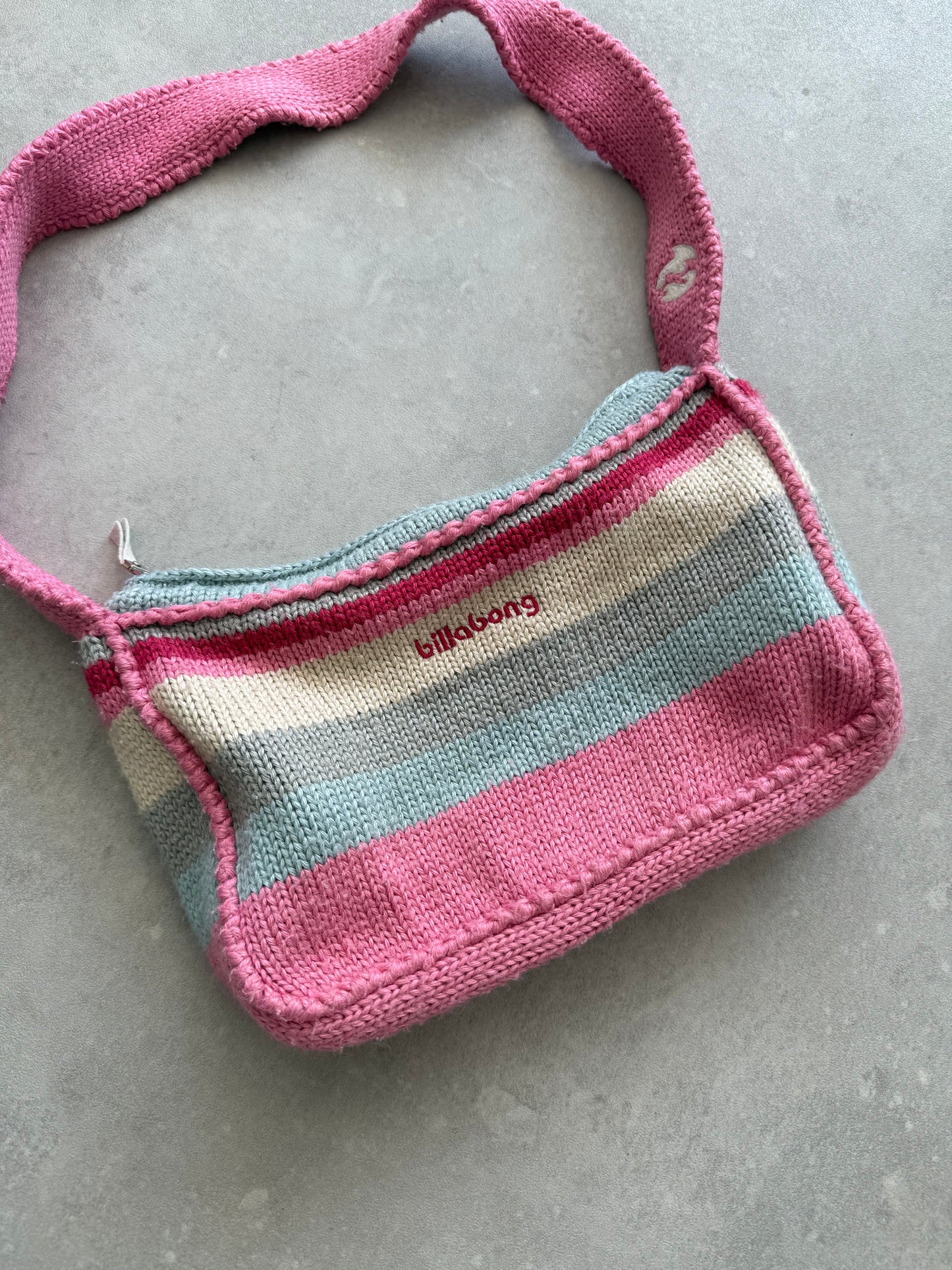 Vintage Billabong Crochet Bag
