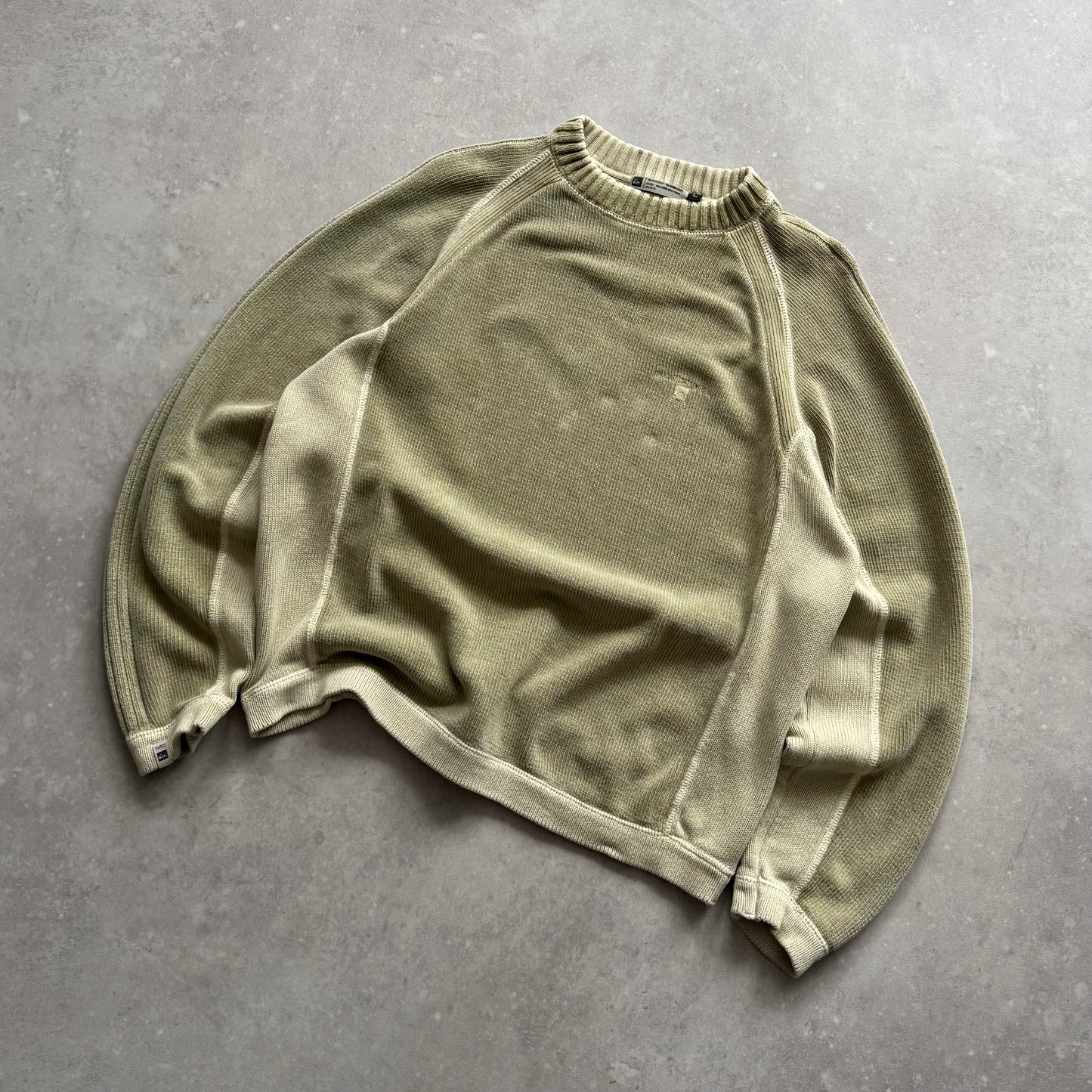 00's Quiksilver Corduroy Knit Jumper (M)