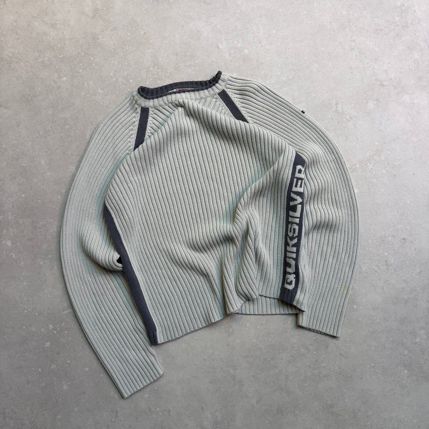 00’s Quiksilver Cable Knit Jumper (S)