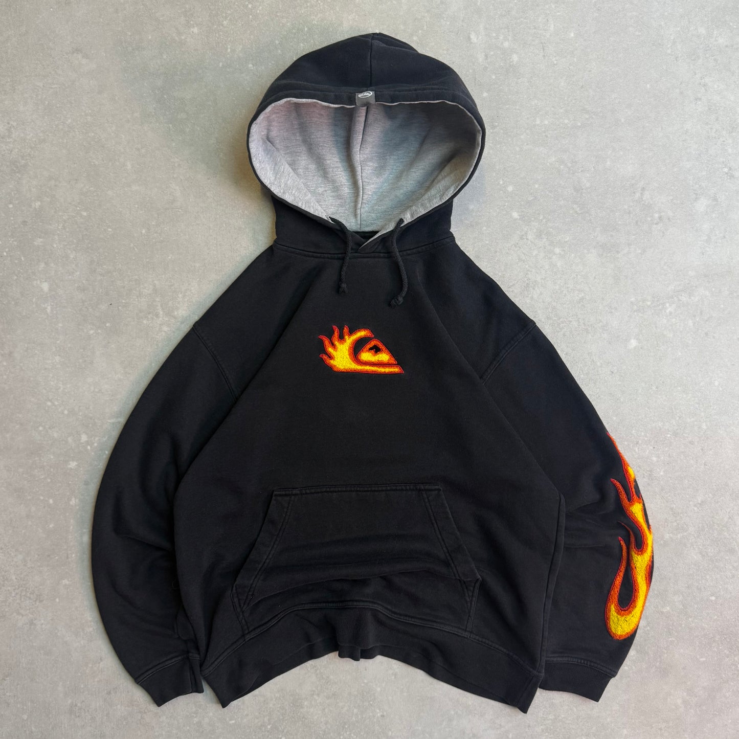 00’s Quiksilver Flame Hoodie (S)