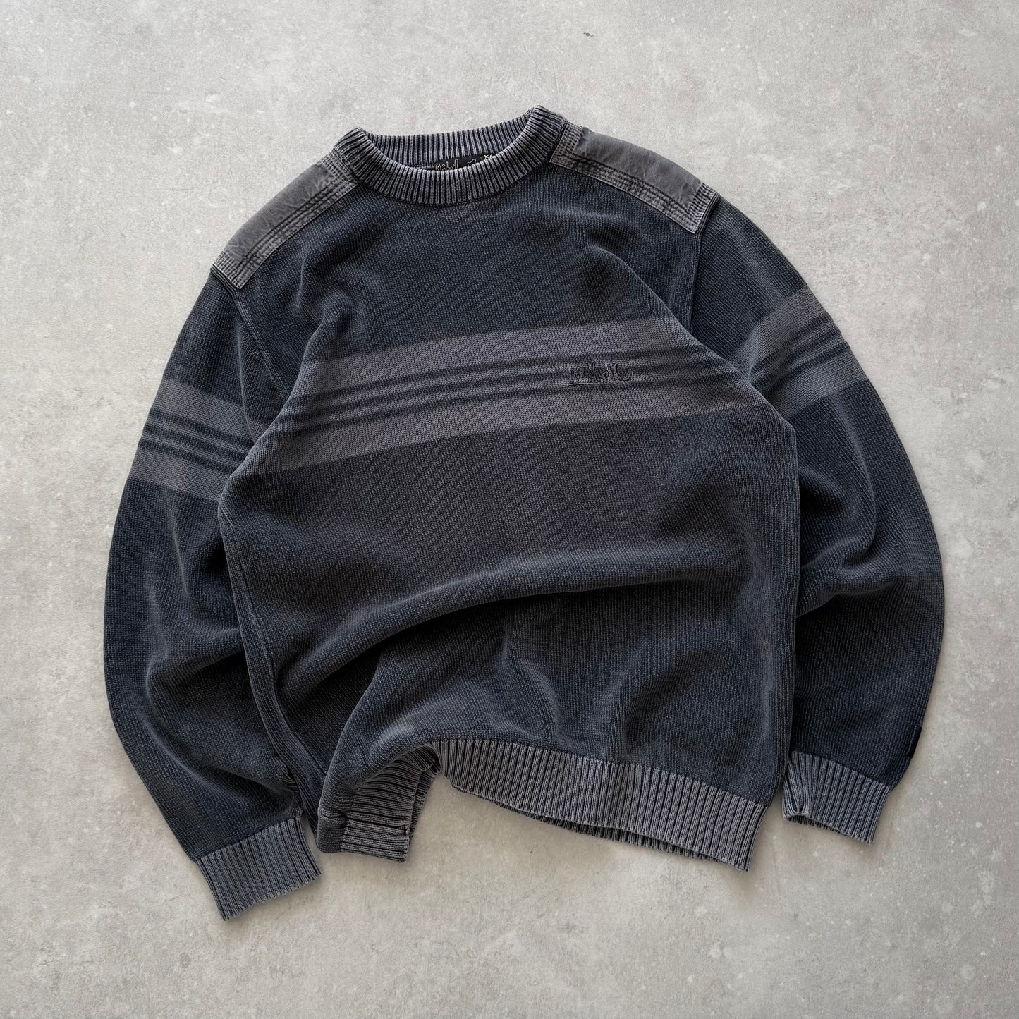 00’s Quiksilver Corduroy Knit Jumper (L)