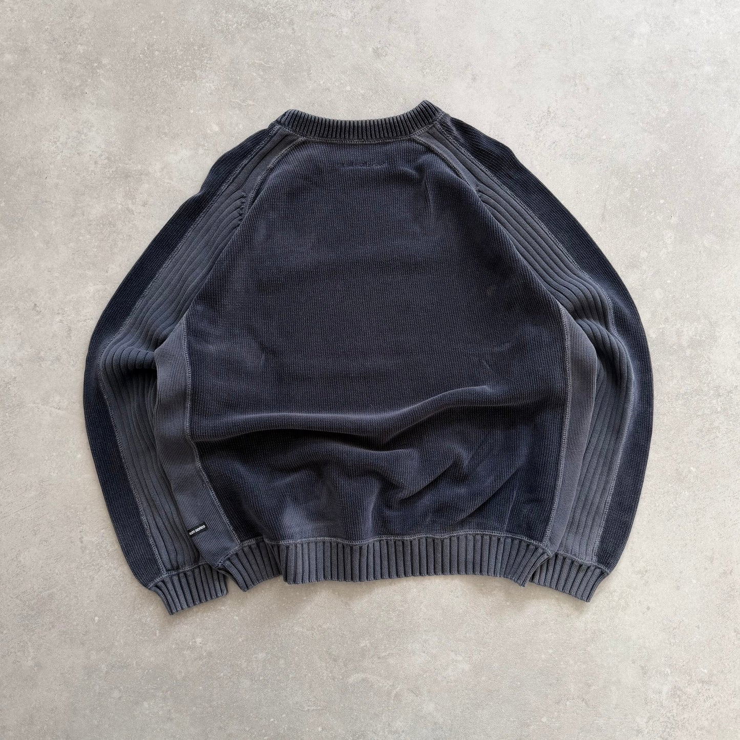 00’s Quiksilver Corduroy Knit Jumper (L)