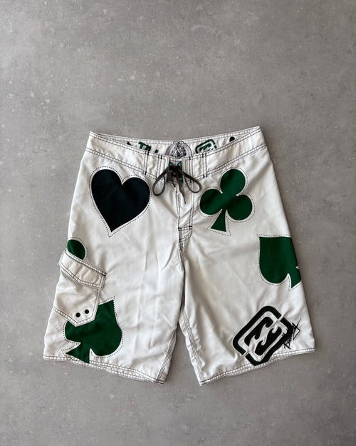 Vintage Billabong Taj Burrows Royal Flush Boardshorts (34)