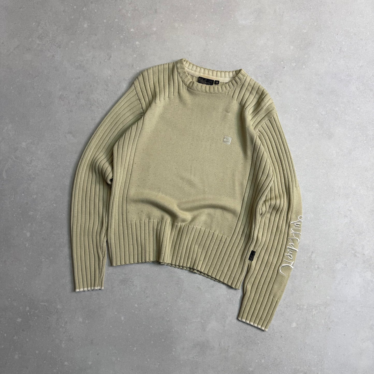 00's Quiksilver Cable Knit Jumper (S)