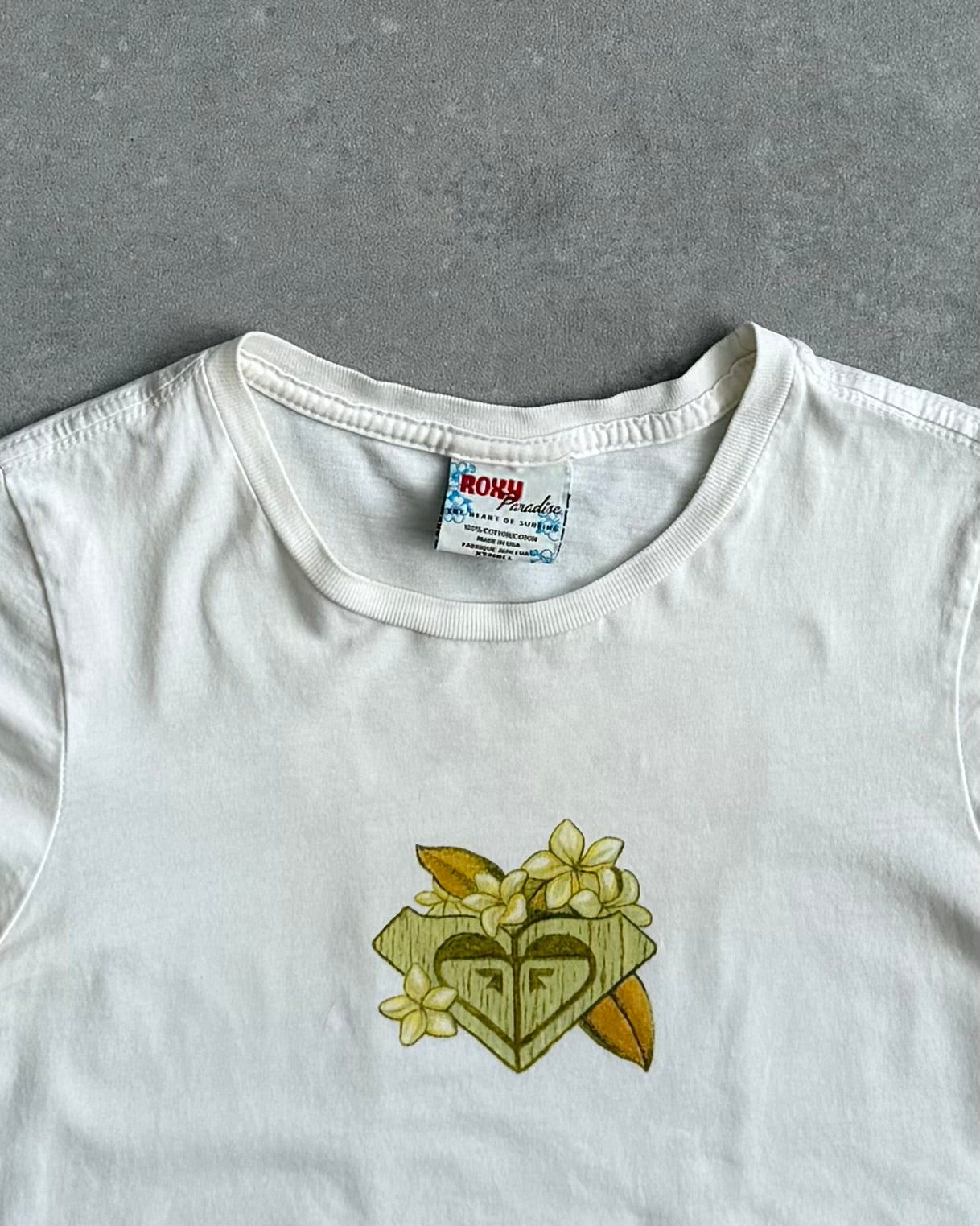 Vintage Roxy Women's Baby Tee (S)