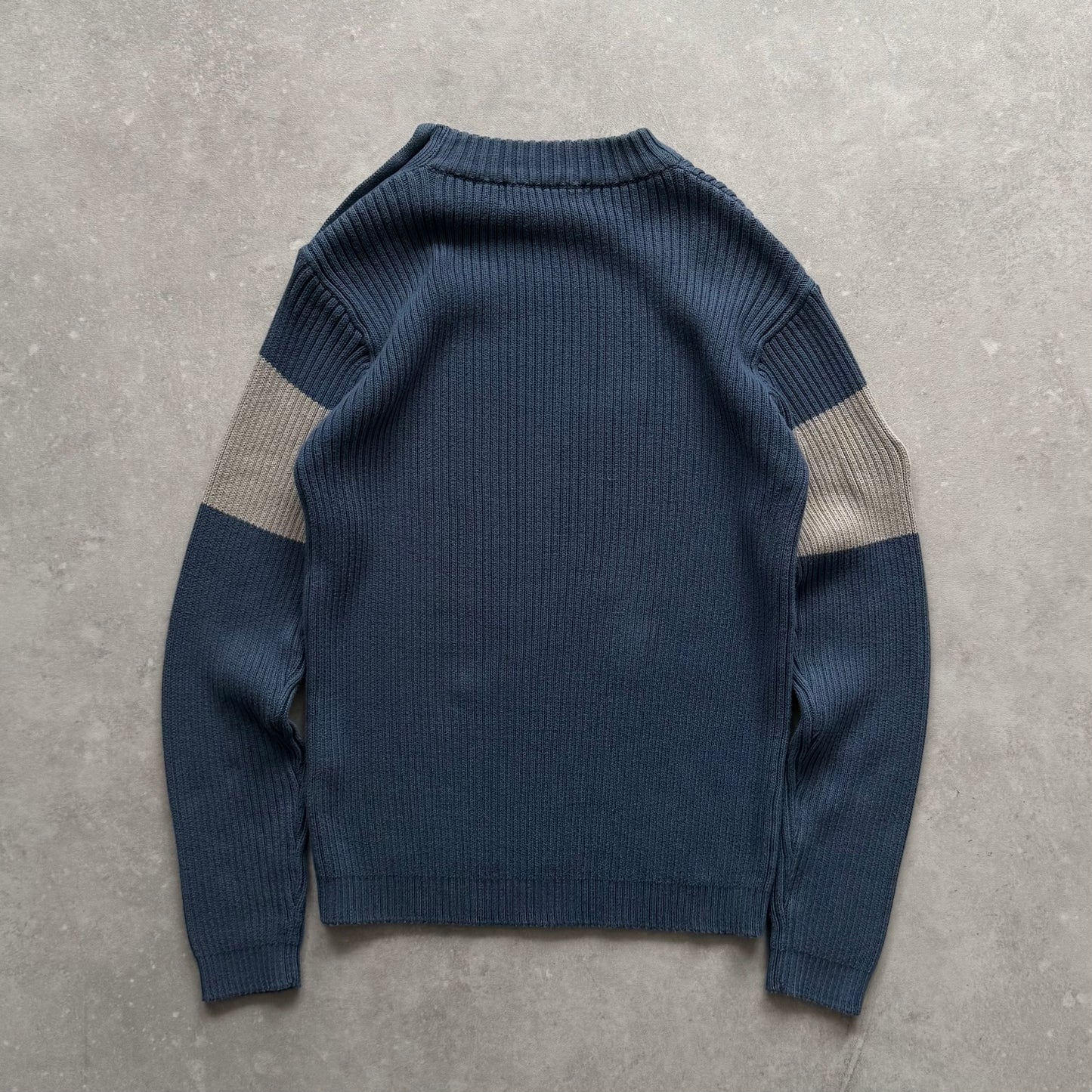 00's Quiksilver Cable Knit Jumper (M)