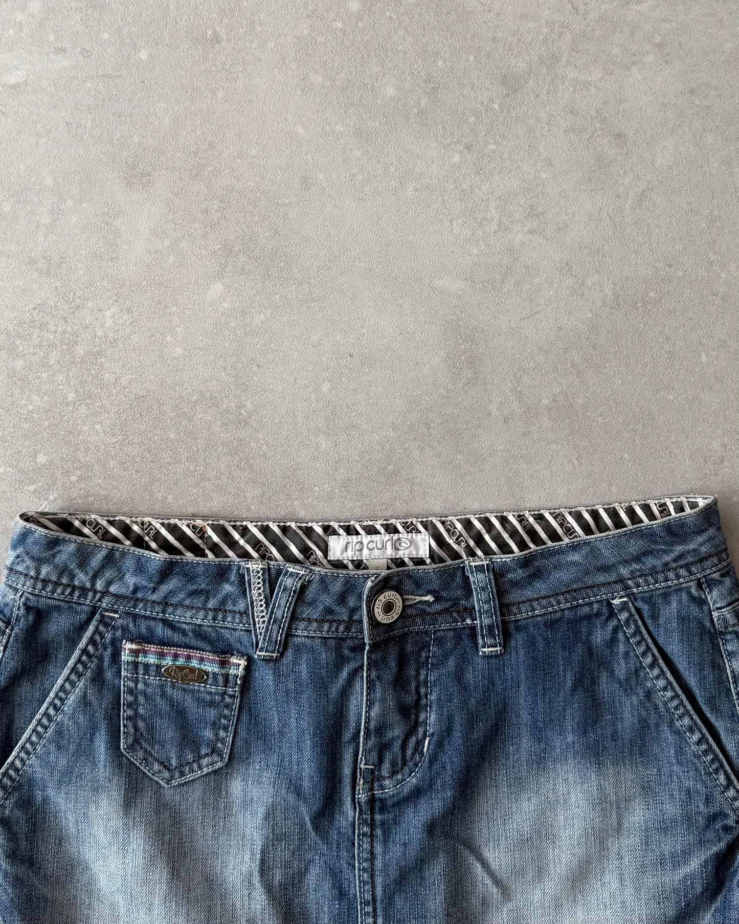 Vintage Ripcurl Denim Skirt (30)