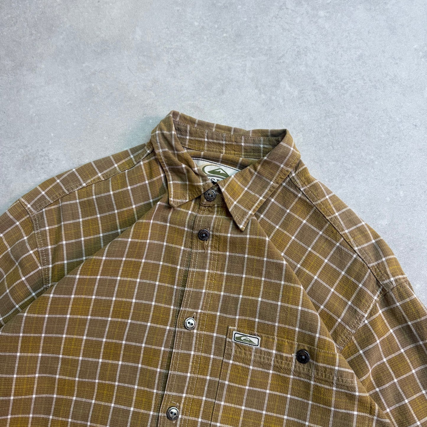 90’s Quiksilver Big Logo Shirt (M)