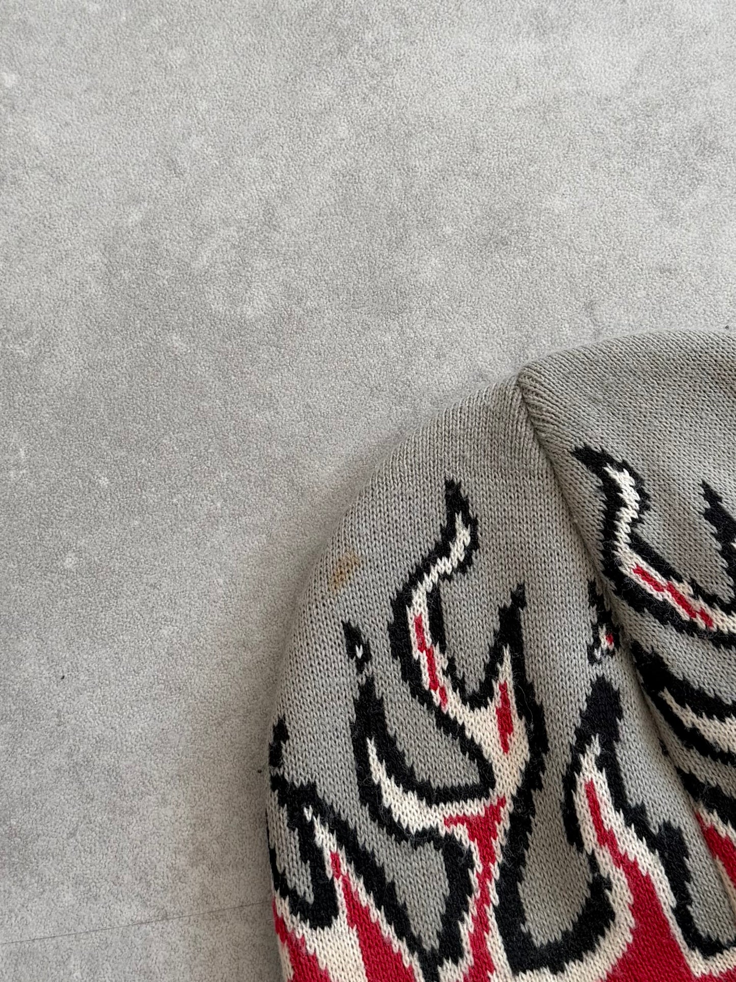 Vintage Quiksilver Flame Beanie