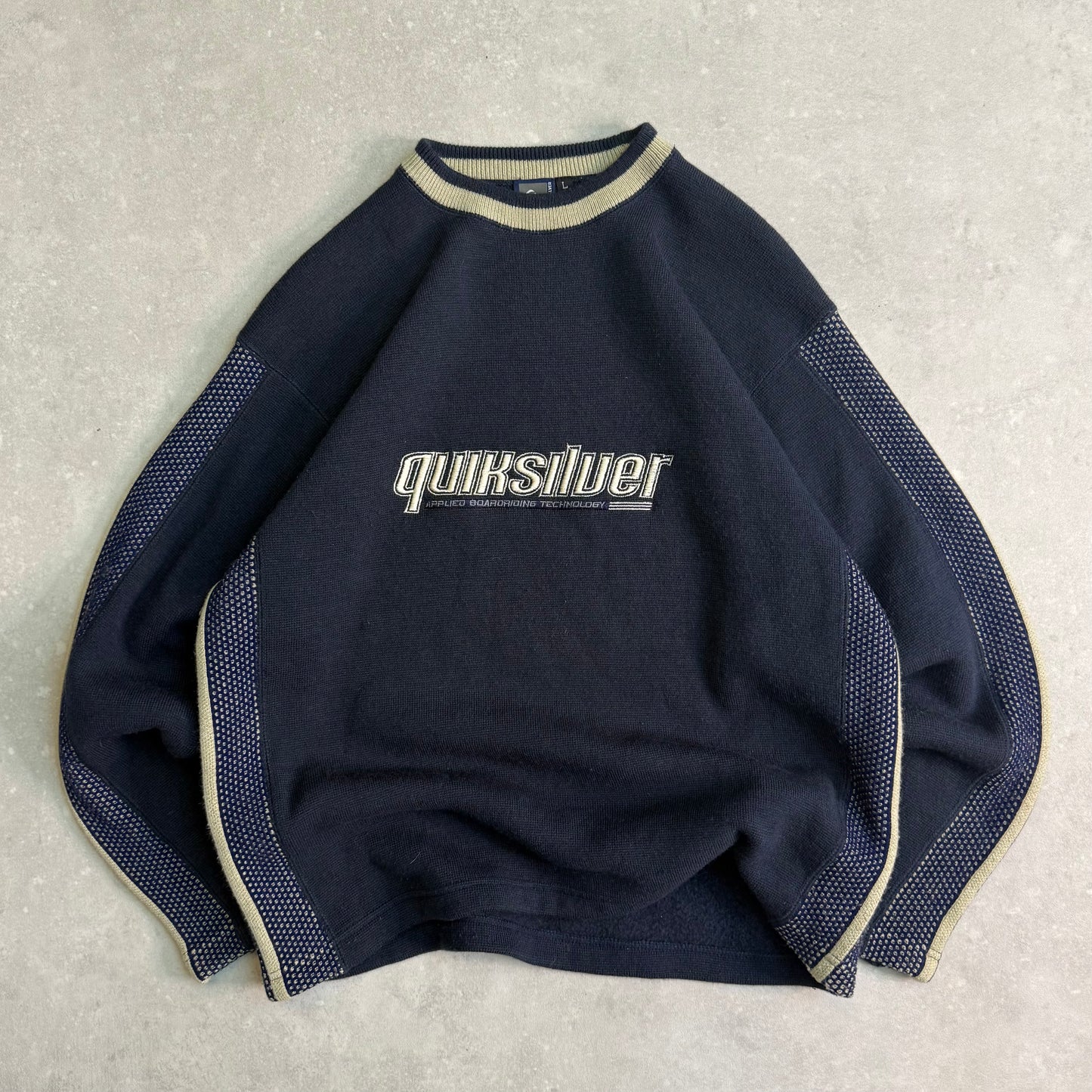00’s Quiksilver Knit Jumper (L)