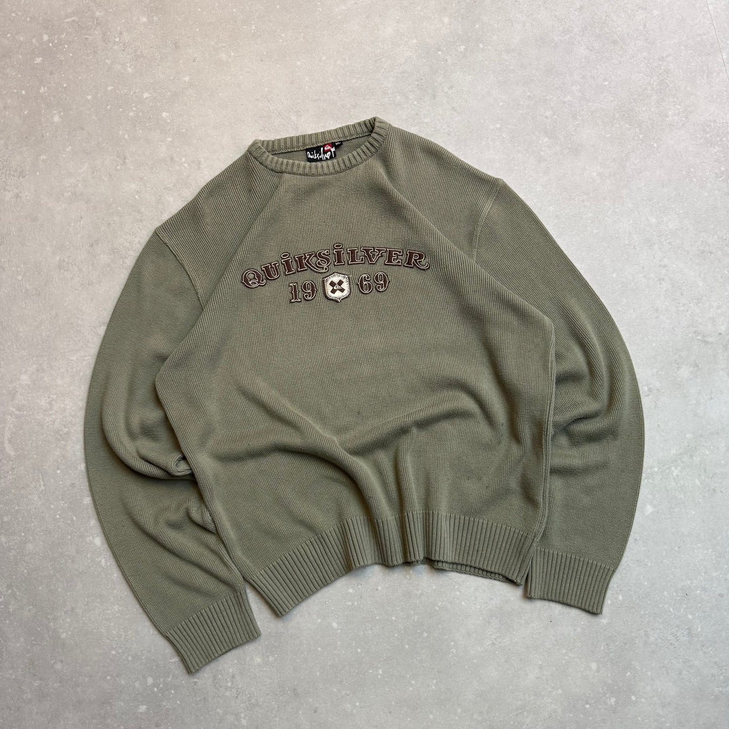 00's Quiksilver Knit Jumper (L)