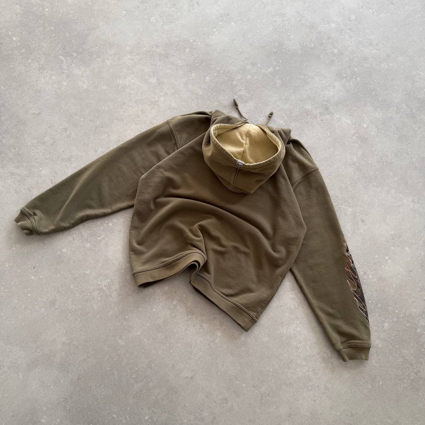 00’s Quiksilver Flame Hoodie (L)