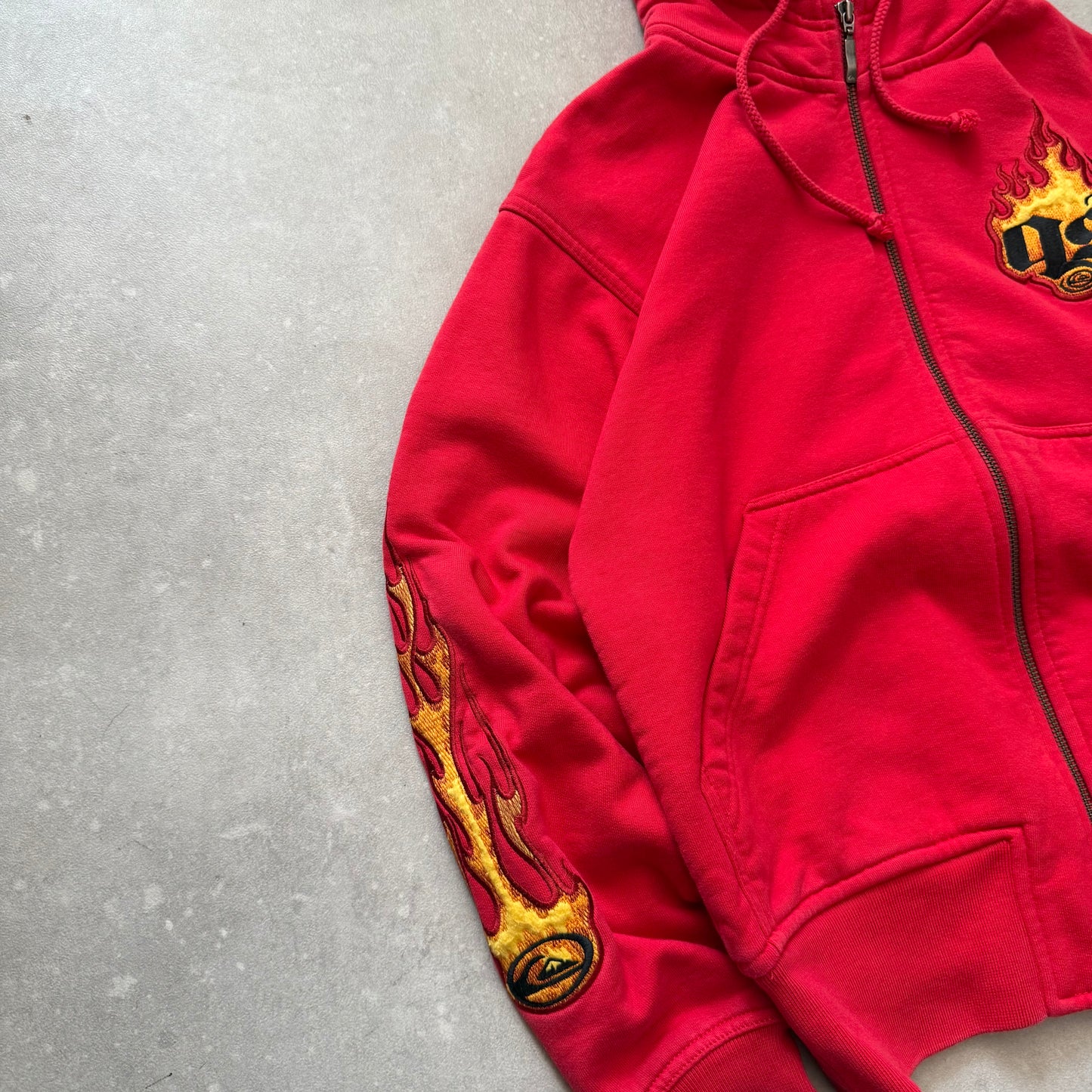 00’s Quiksilver Flame Hoodie (S)