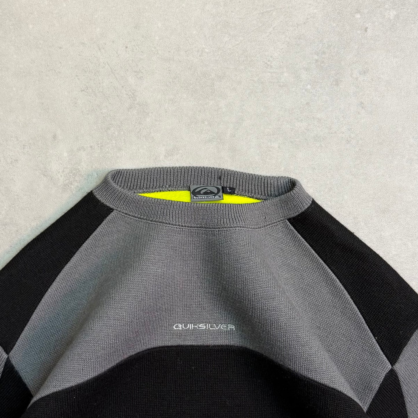 00's Quiksilver Knit Jumper (L)