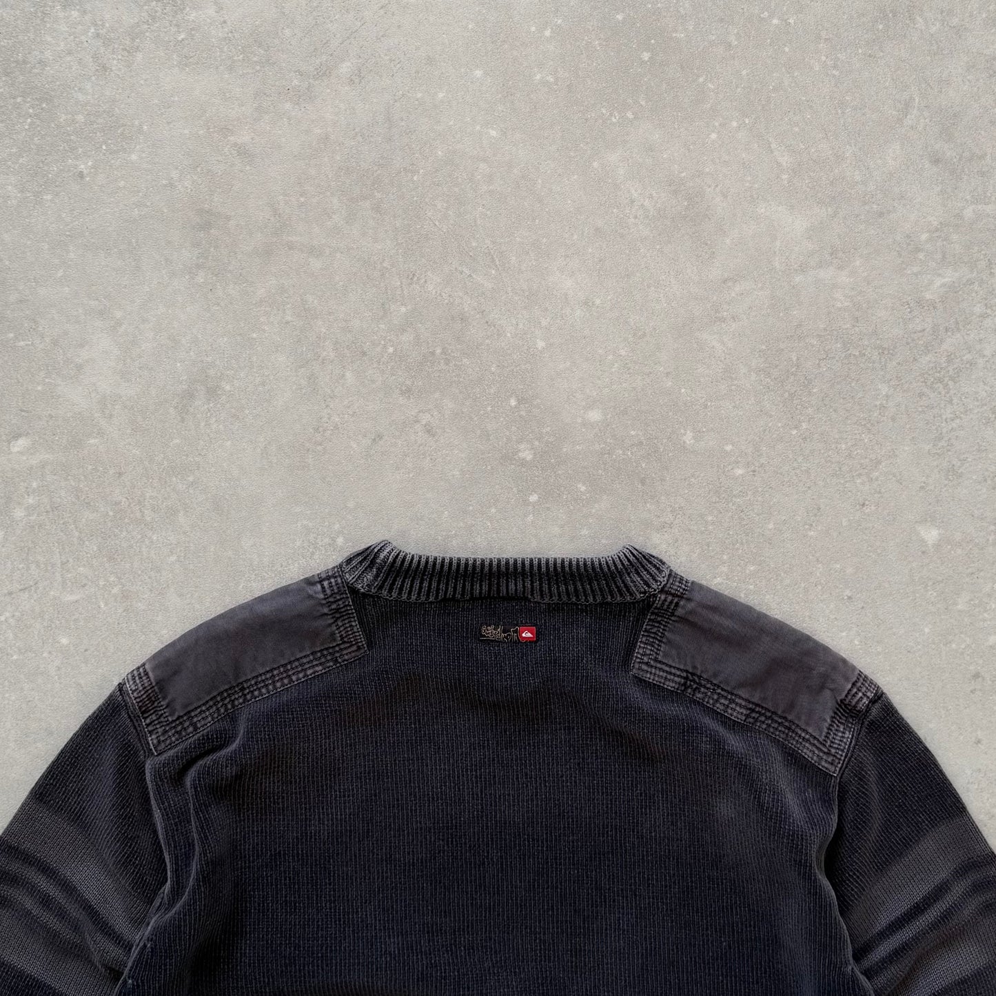 00’s Quiksilver Corduroy Knit Jumper (L)