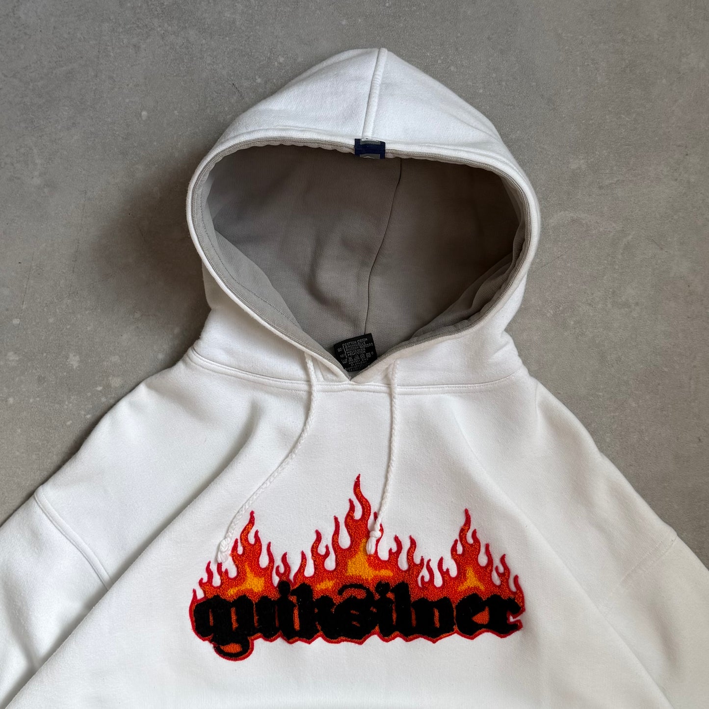 00’s Quiksilver Flame Hoodie (S)