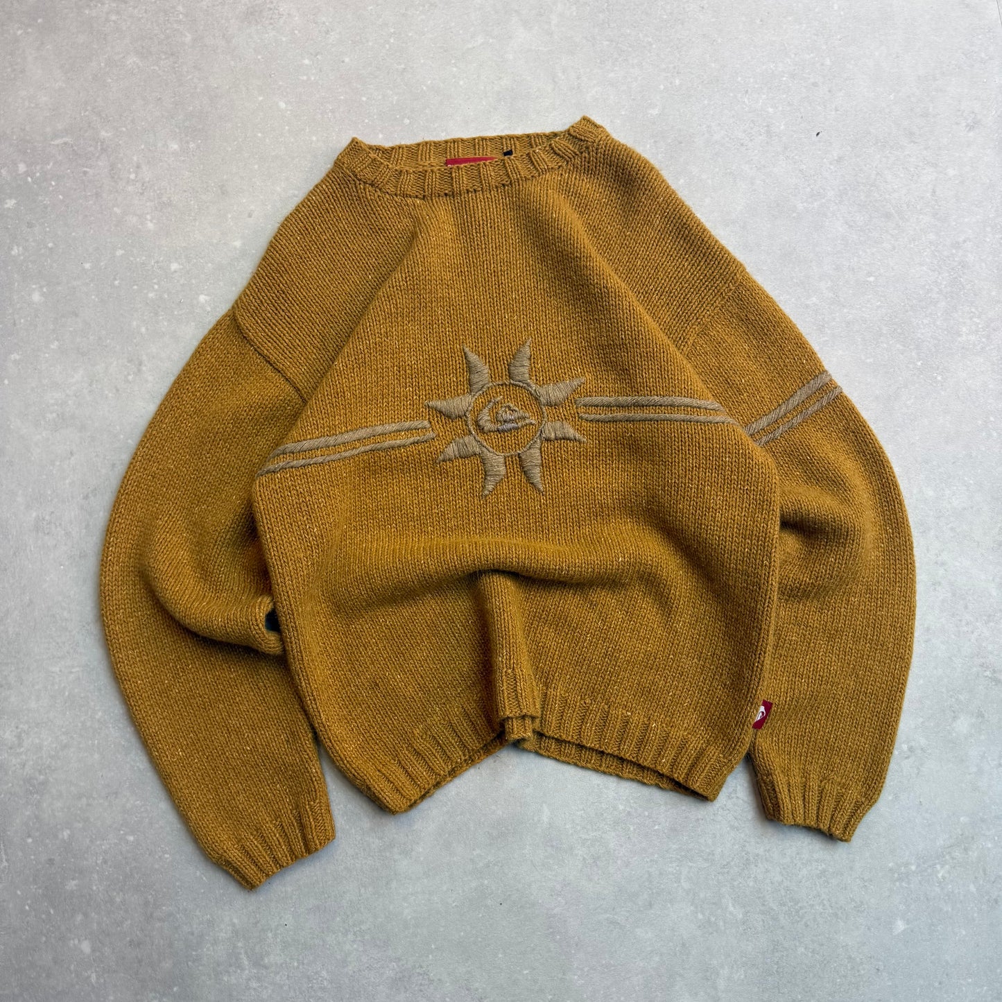00's Quiksilver Knit Jumper (M)