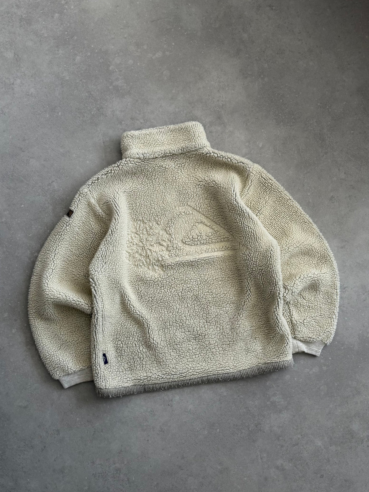 Vintage Quiksilver 1/4 Zip Sherpa Fleece (L)