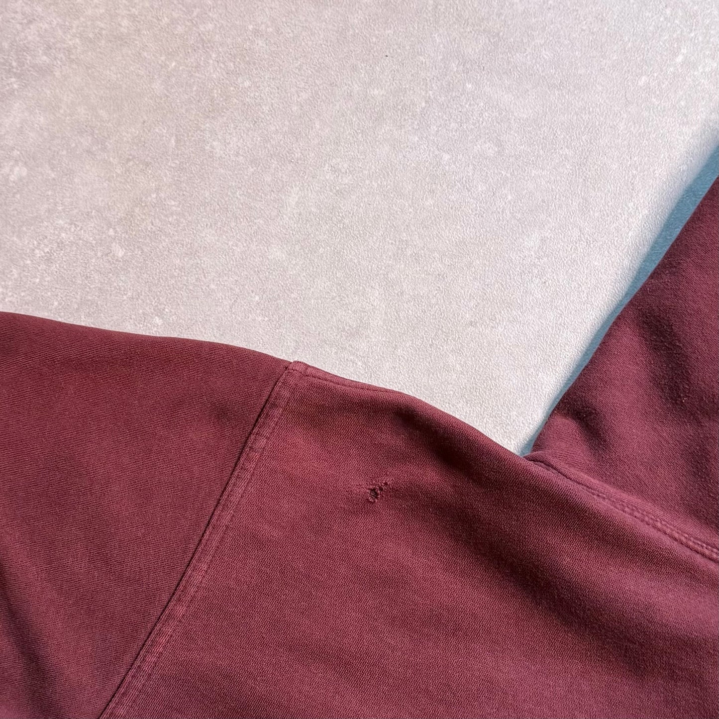 Burgundy Billabong Zip-up Hoodie