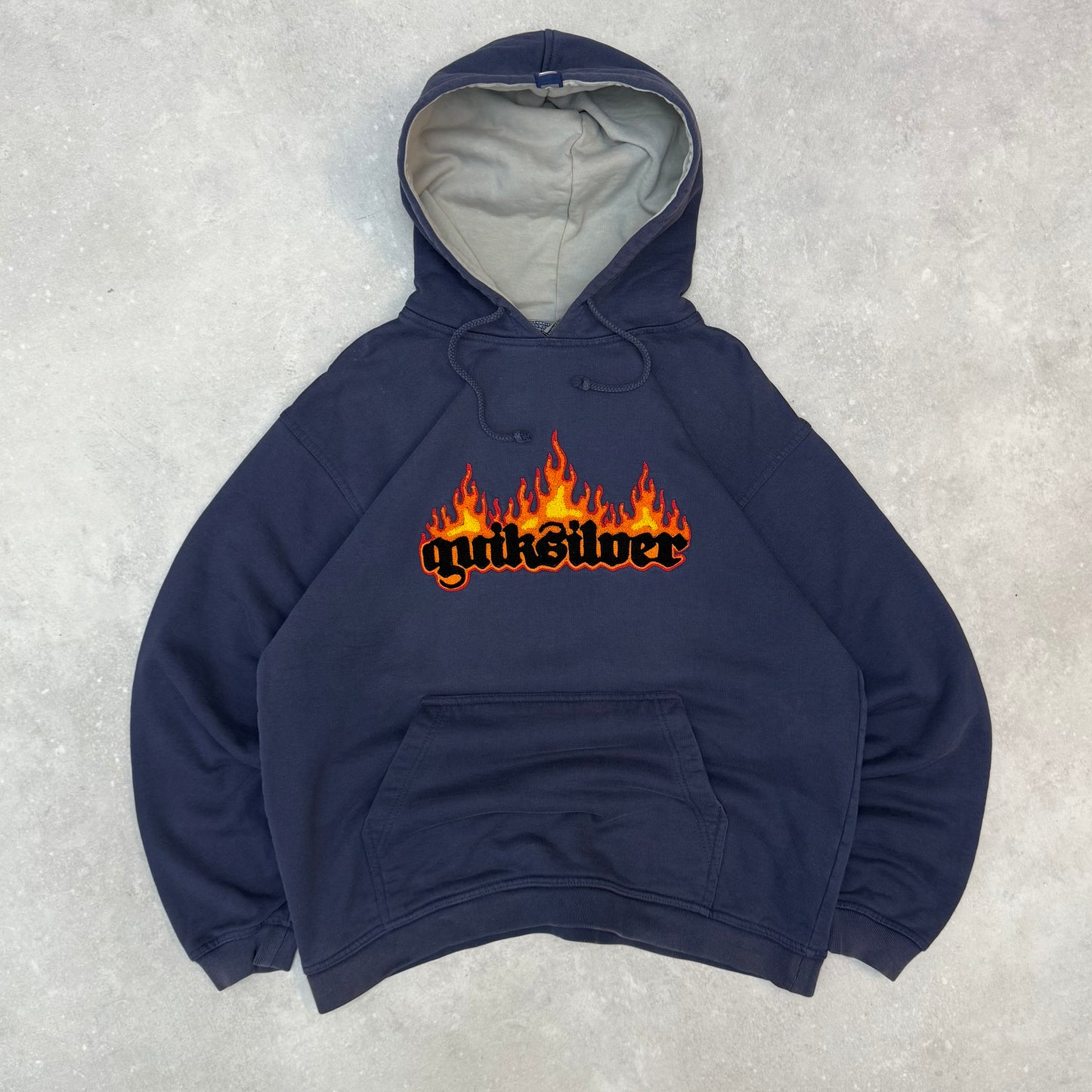 00’s Quiksilver Flame Hoodie