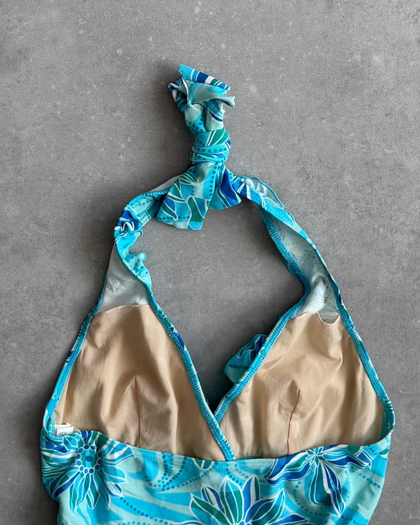 Y2K Tankini Halter Top (L)