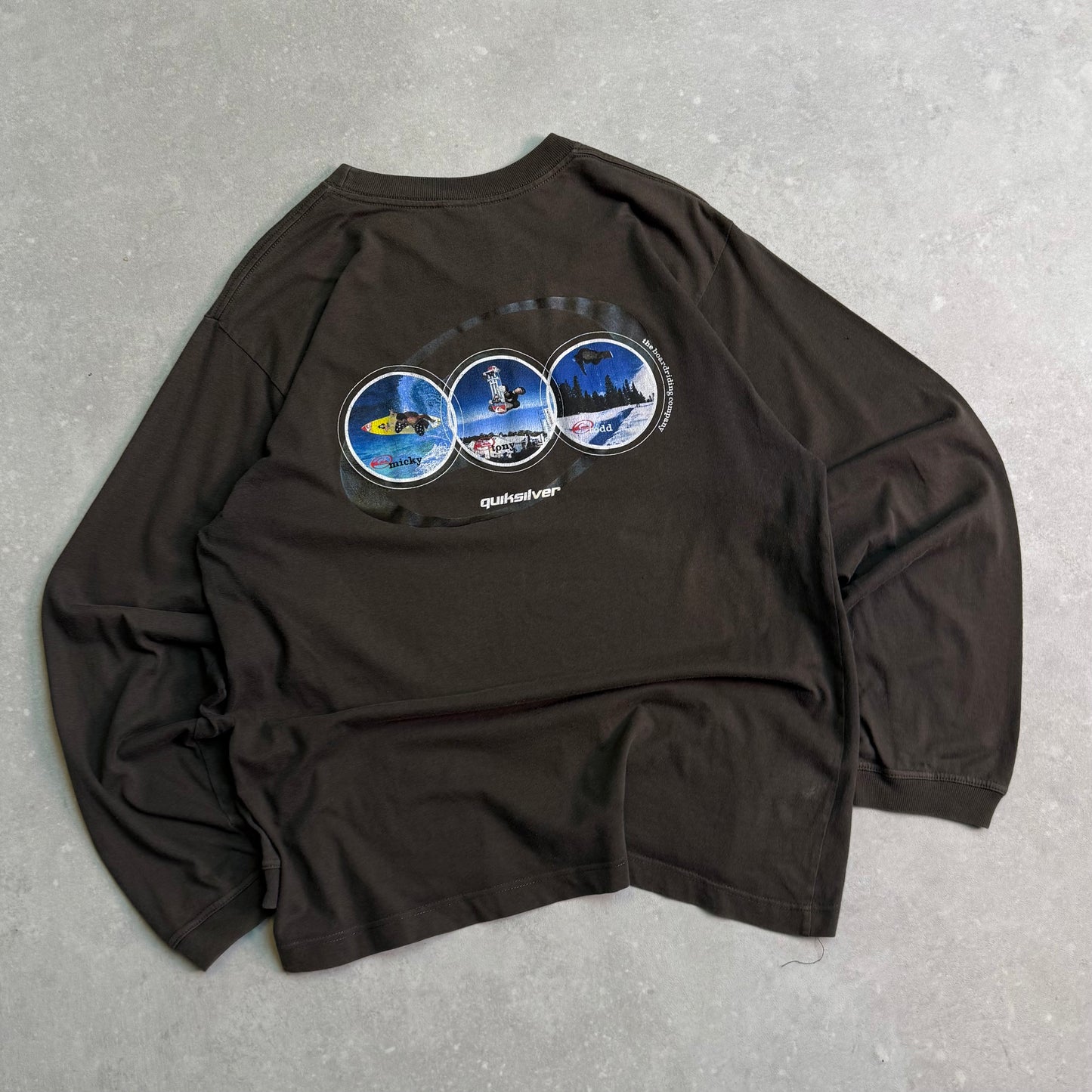 00's Quiksilver IRL Long-Sleeve T-shirt (M)