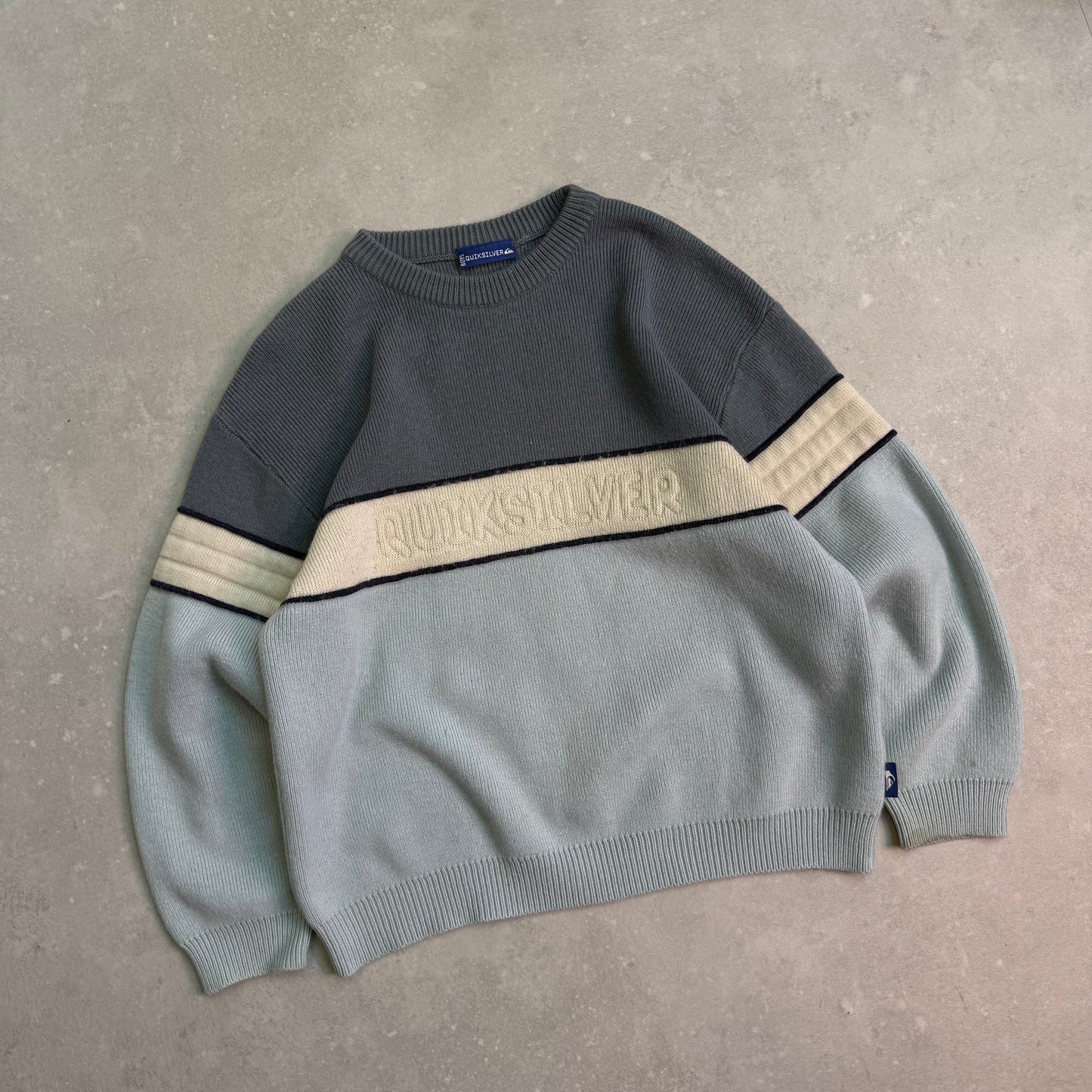 00’s Quiksilver Knit Jumper (M)