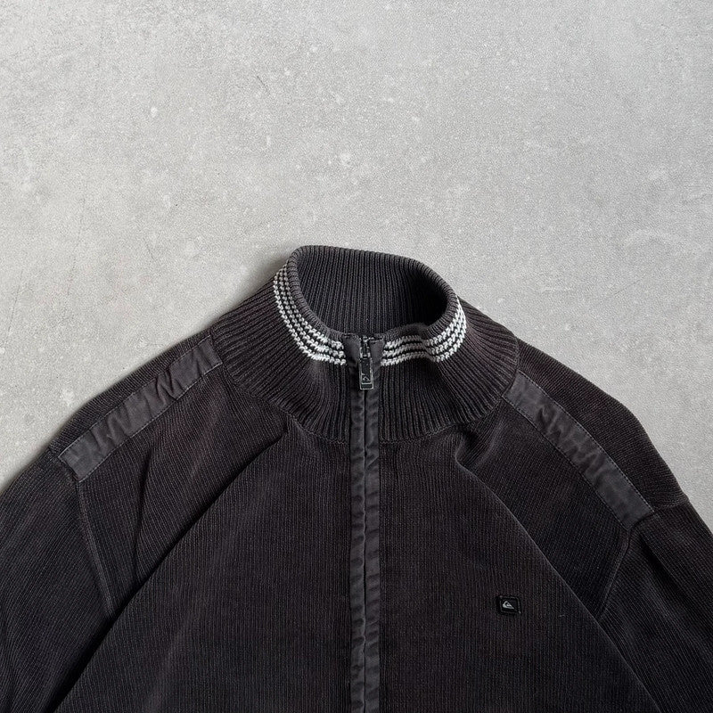 00’s Quiksilver Corduroy Knit Jumper (M)