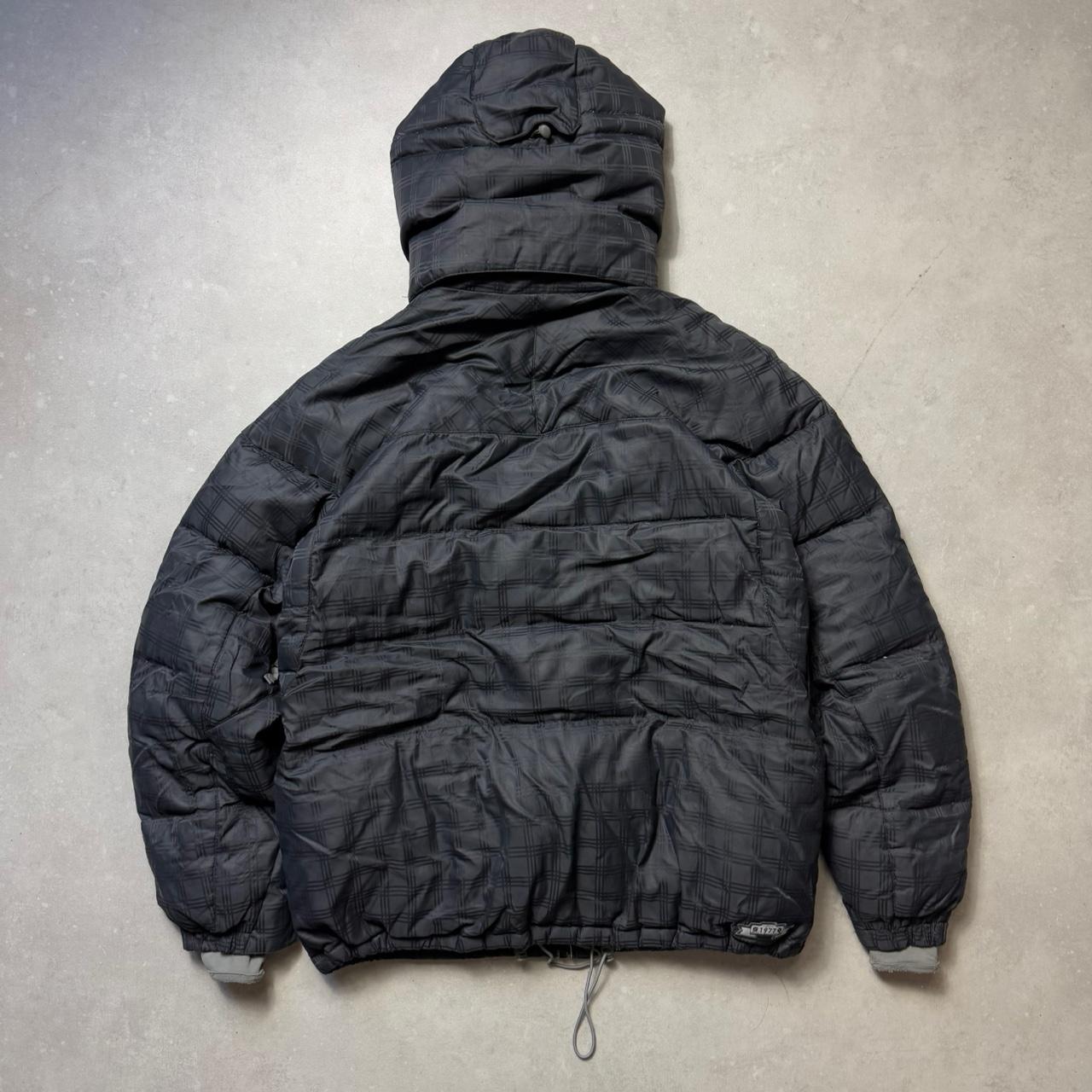 2000’s Burton Analog Plaid Patterned Puffer Jacket (L)